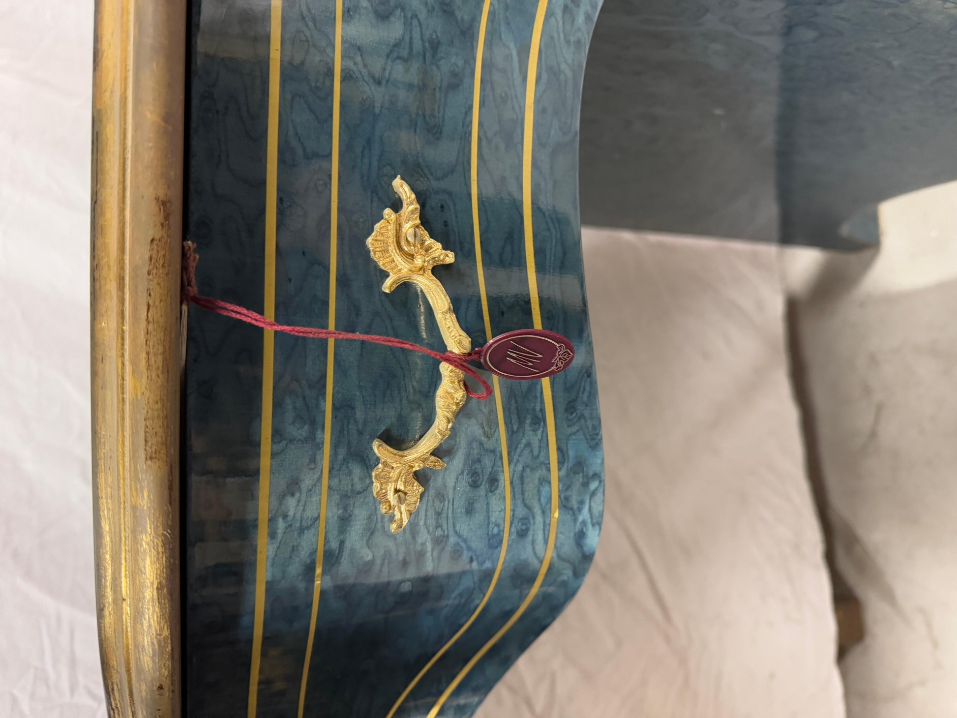 Console, scrivania con sedia in classico stile italiano anni '90