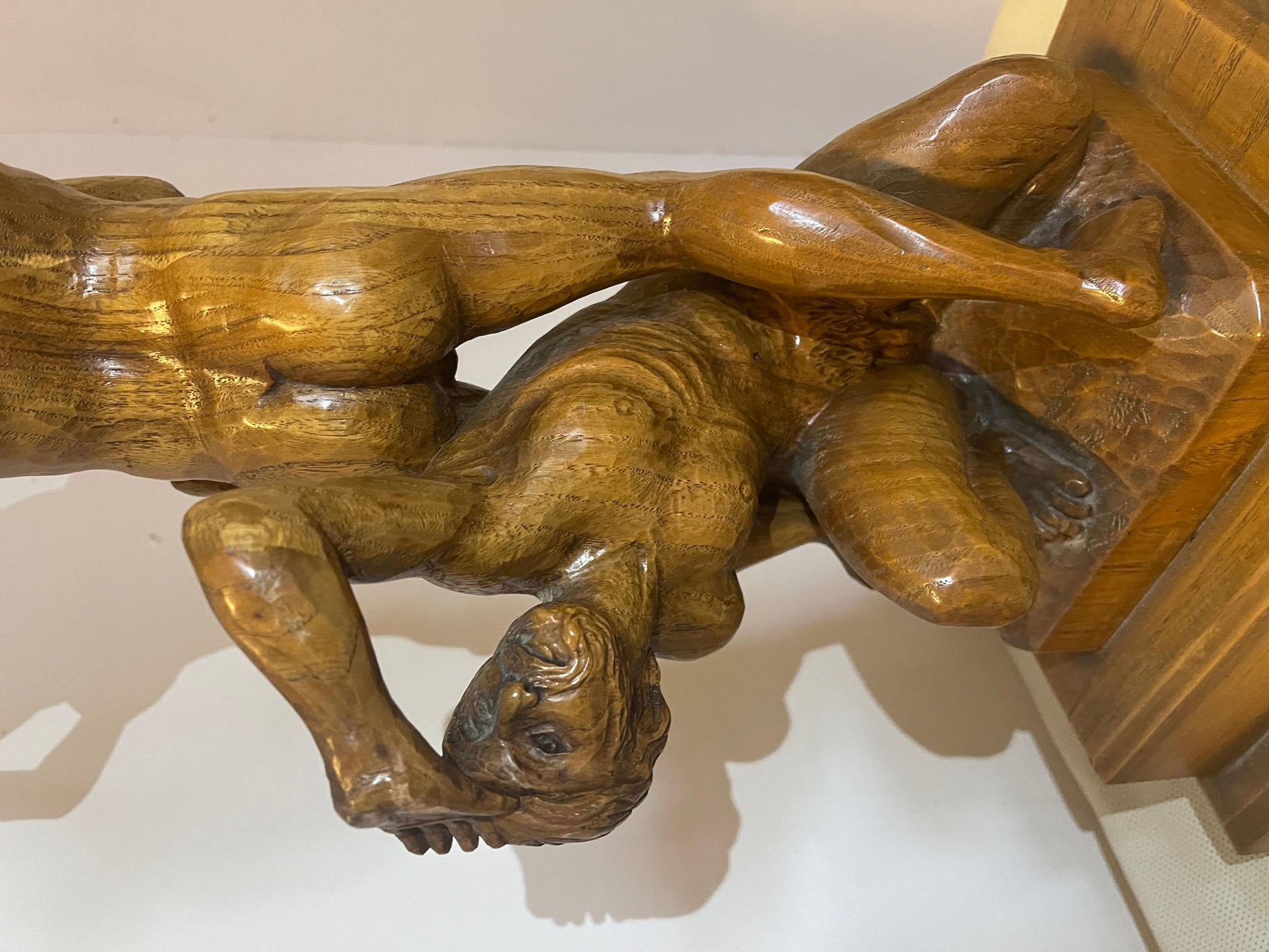 Escultura sopramobile in legno "Enzo di Marco", siglo XX