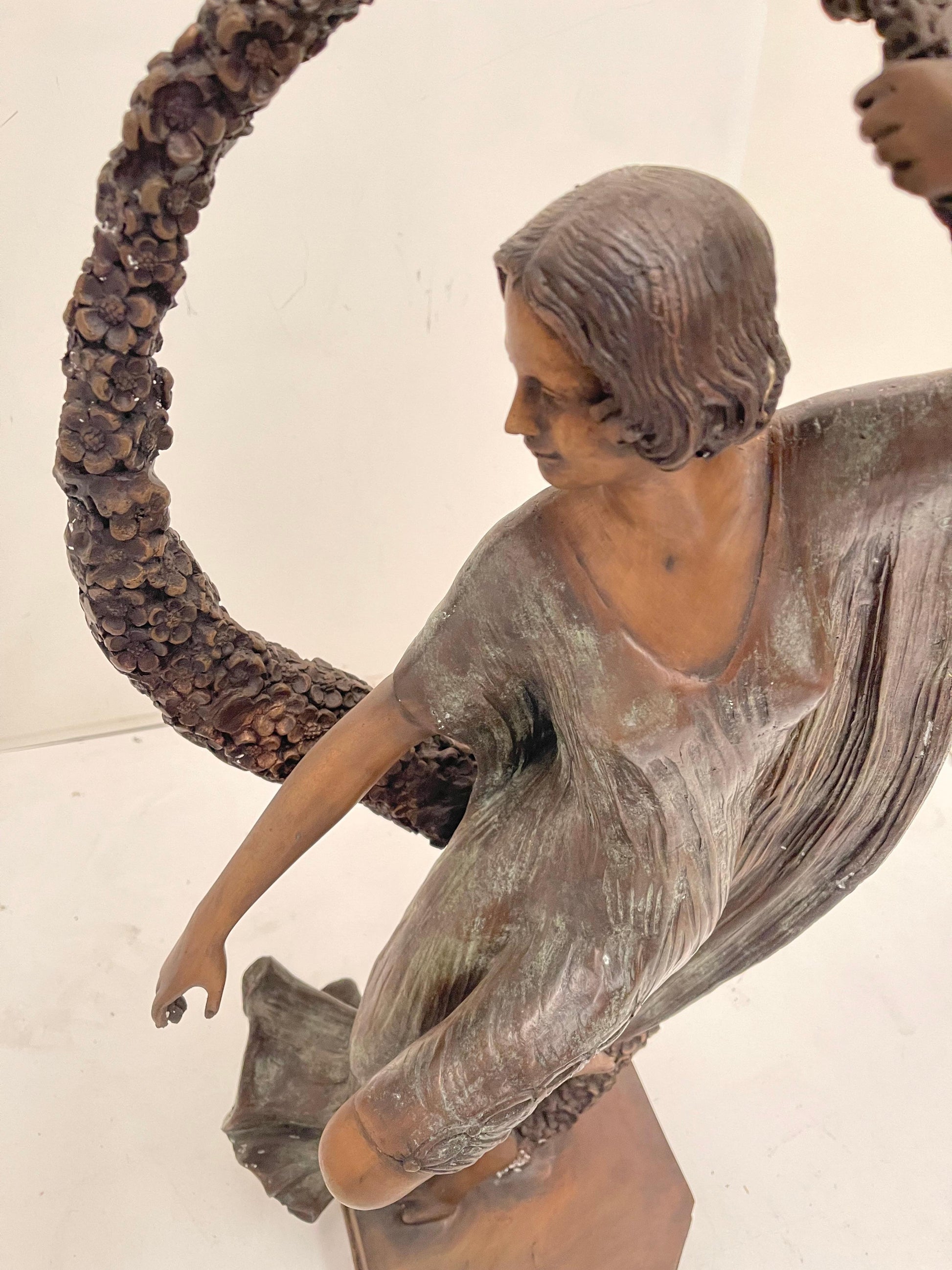 Statua Dea dell'Amore e della Bellezza in bronzo