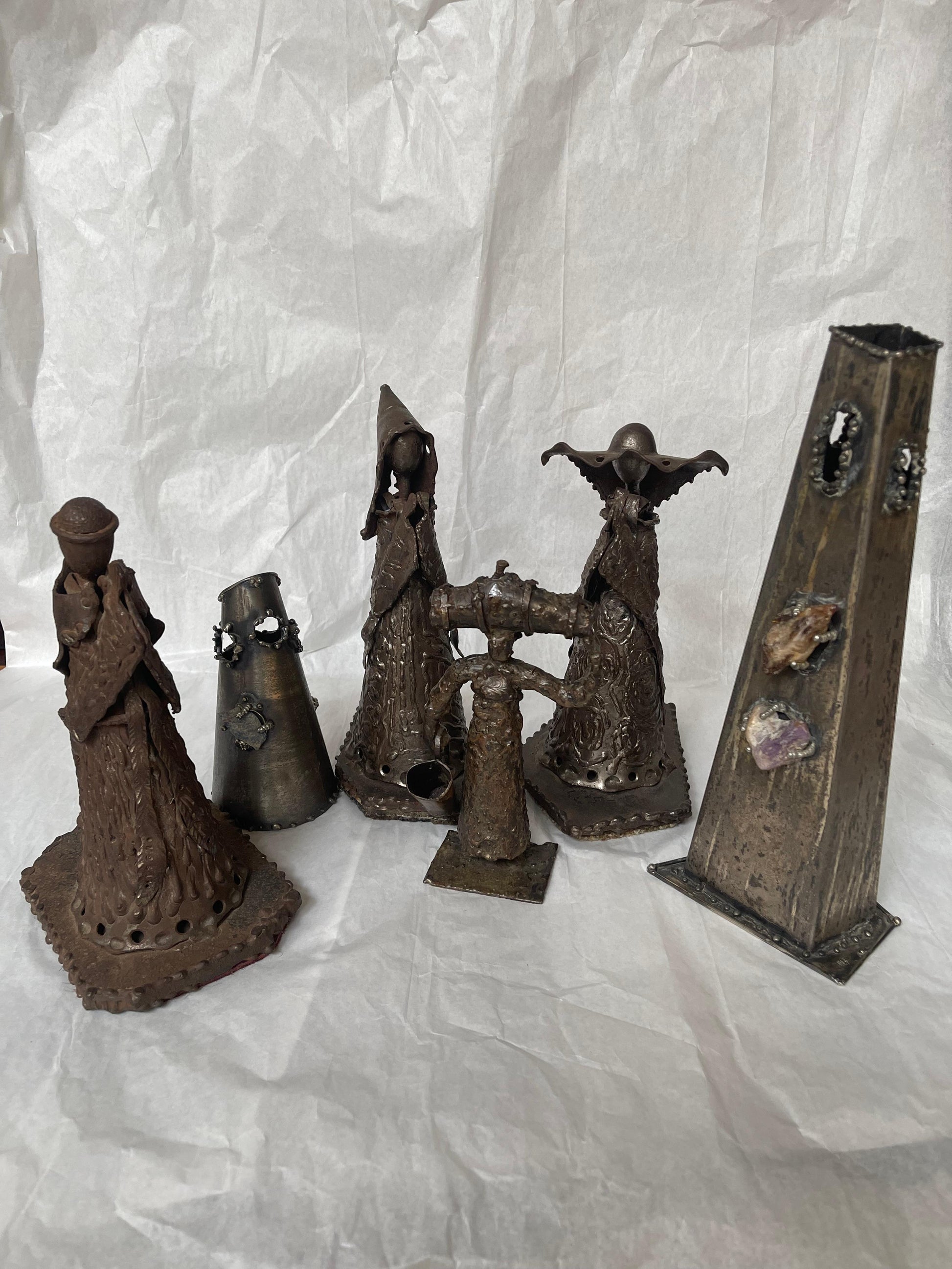 Bellisimo gruppo di scultura style Cesare zancanaro