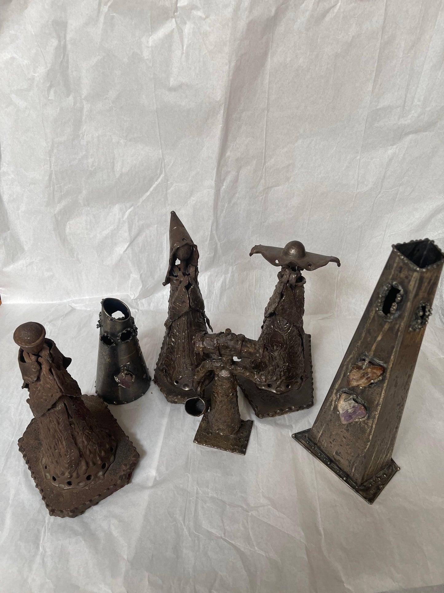 Bellisimo gruppo di scultura style Cesare zancanaro