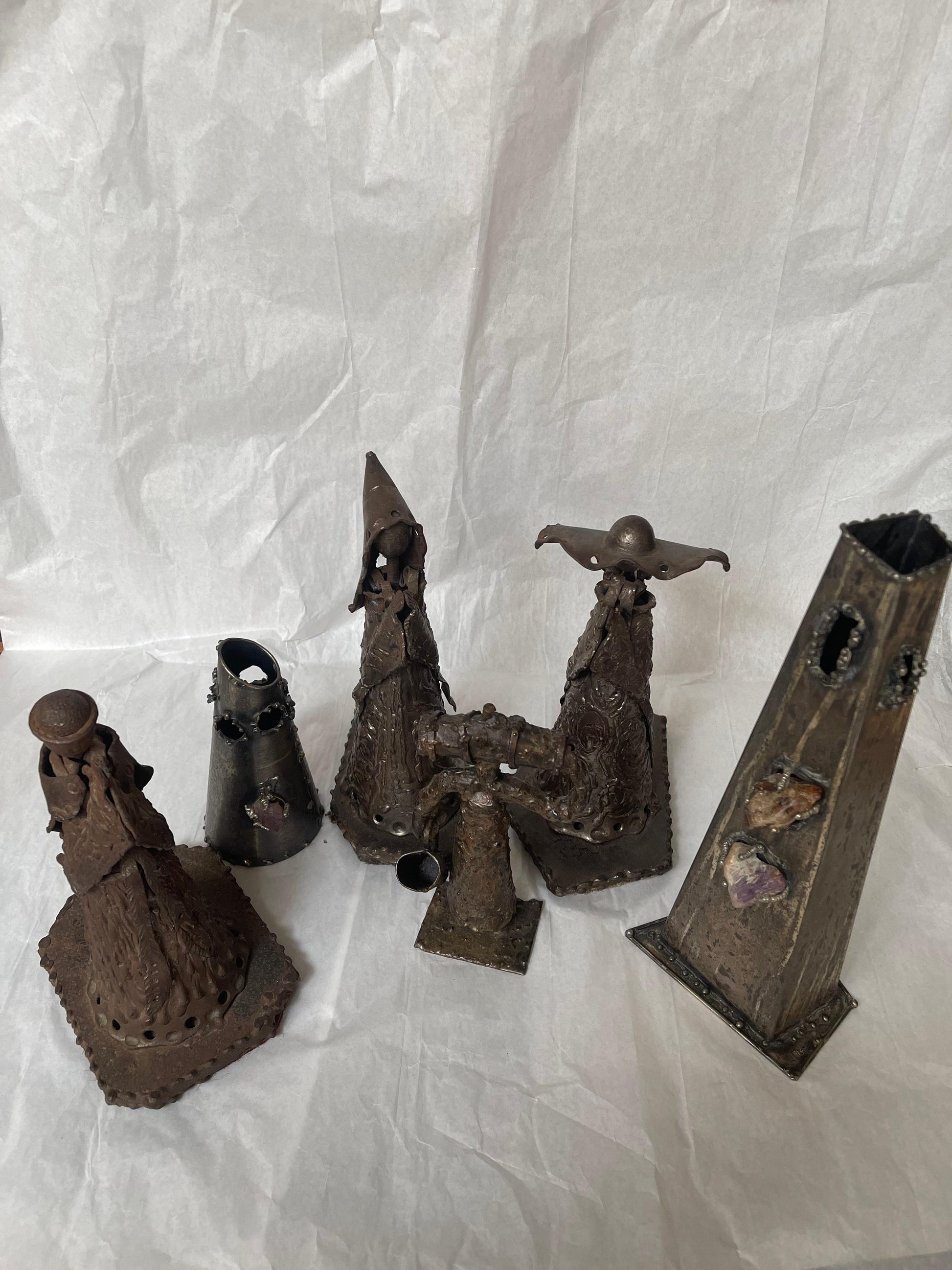 Bellisimo gruppo di scultura style Cesare zancanaro