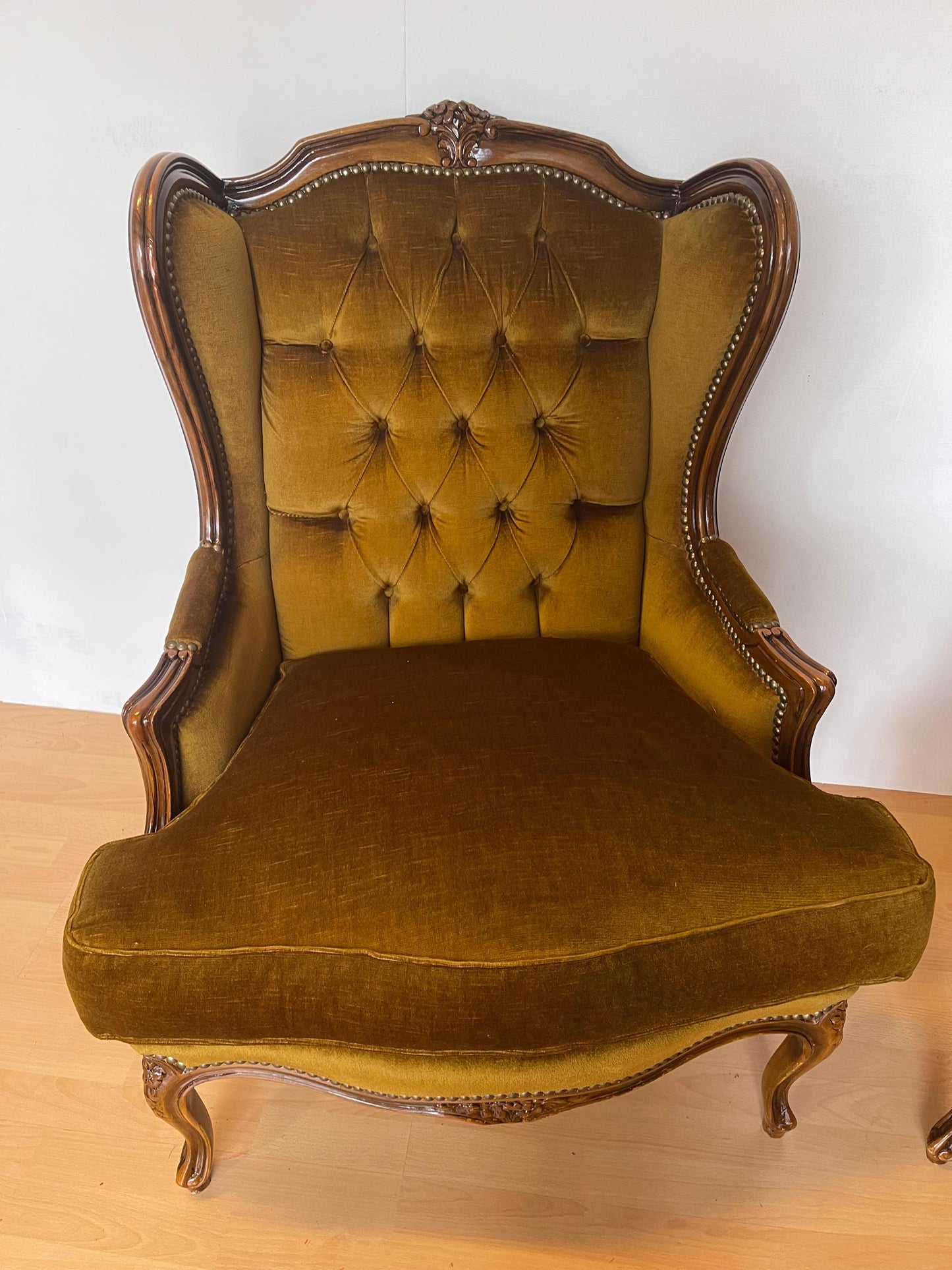 Belllisima Coppia Poltrone stile veneziano XX