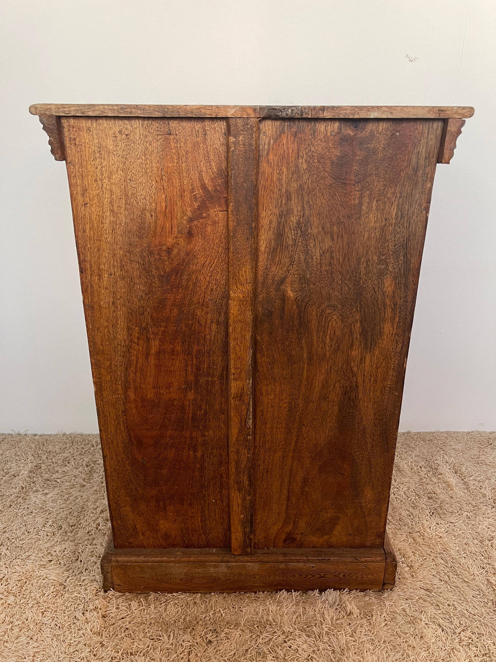 Mobiletto comodini antico dipinto italia anni '50