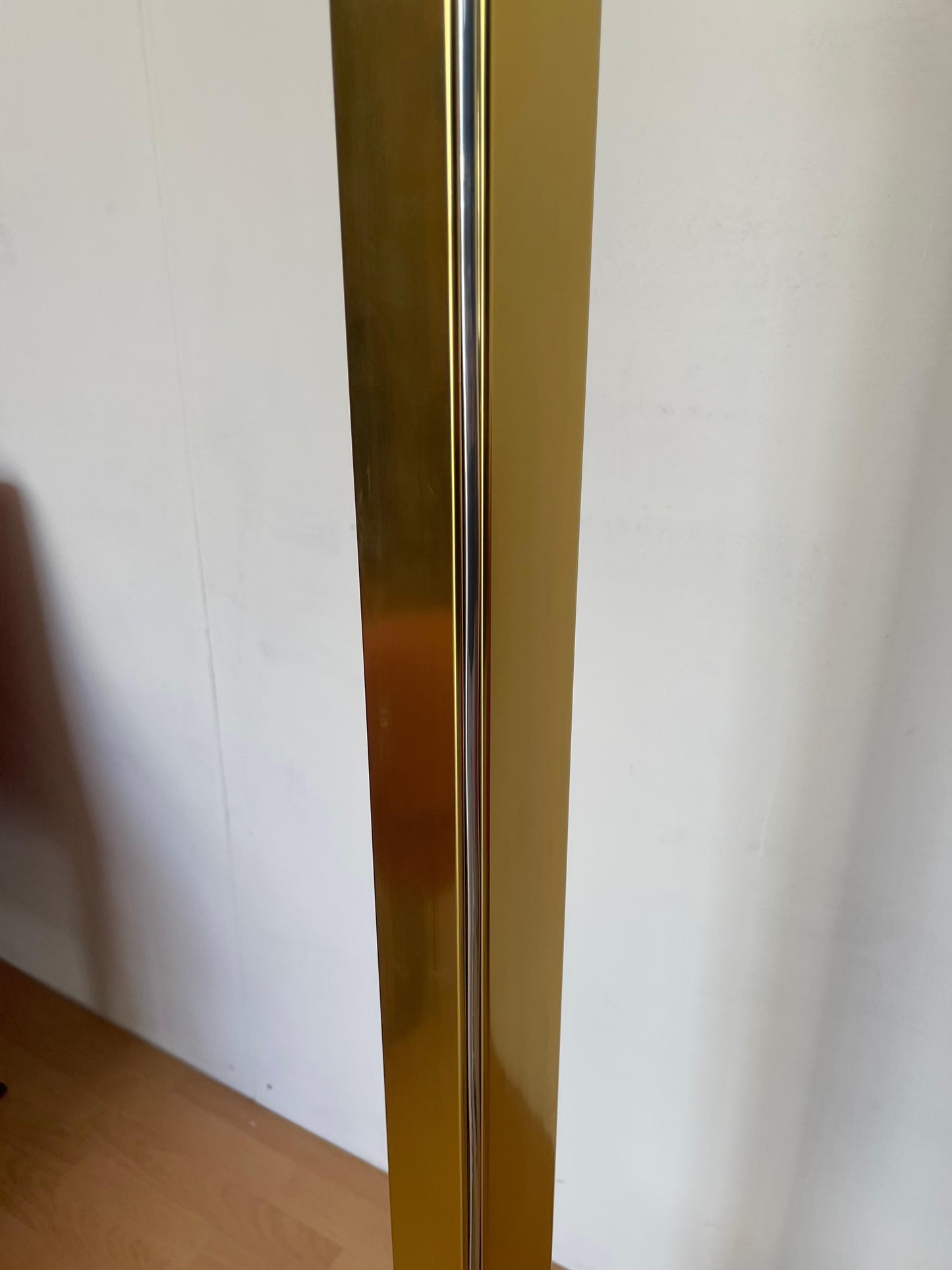 Attacapanni in ottone design belgo chrom vintage anni '90