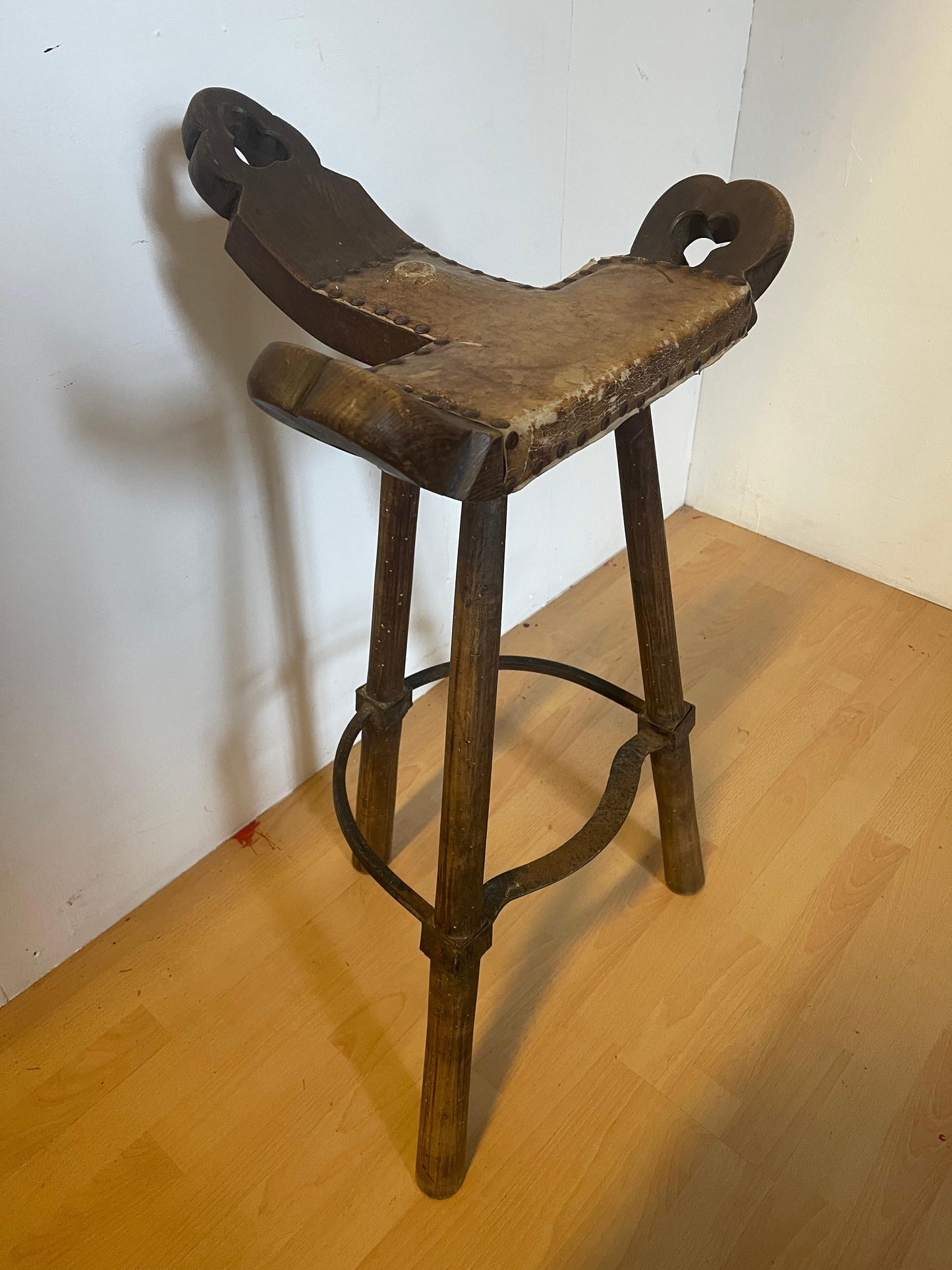 Sgabelli da bar brutalisti Mid-Century anni '50