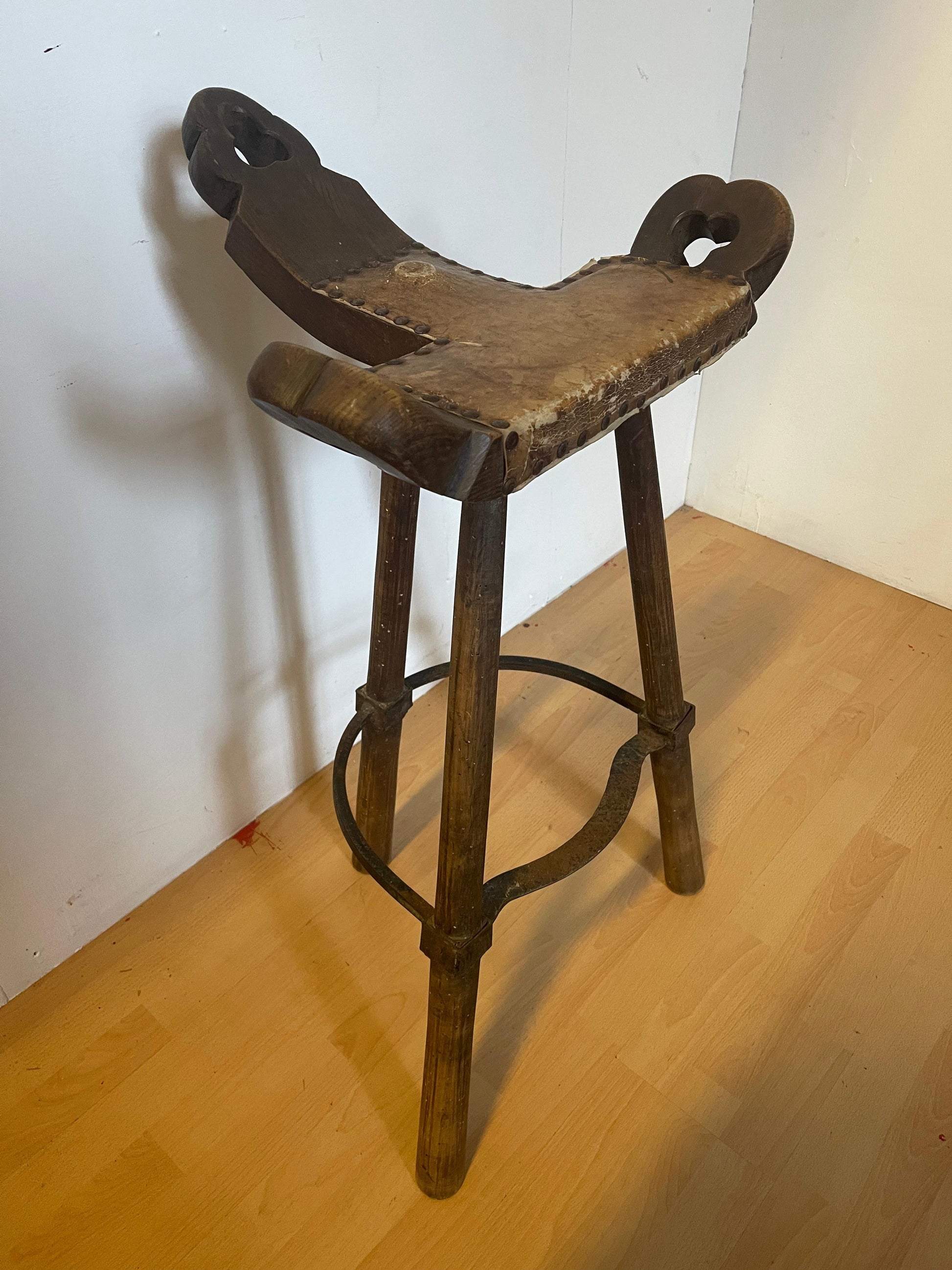 Sgabelli da bar brutalisti Mid-Century anni '50