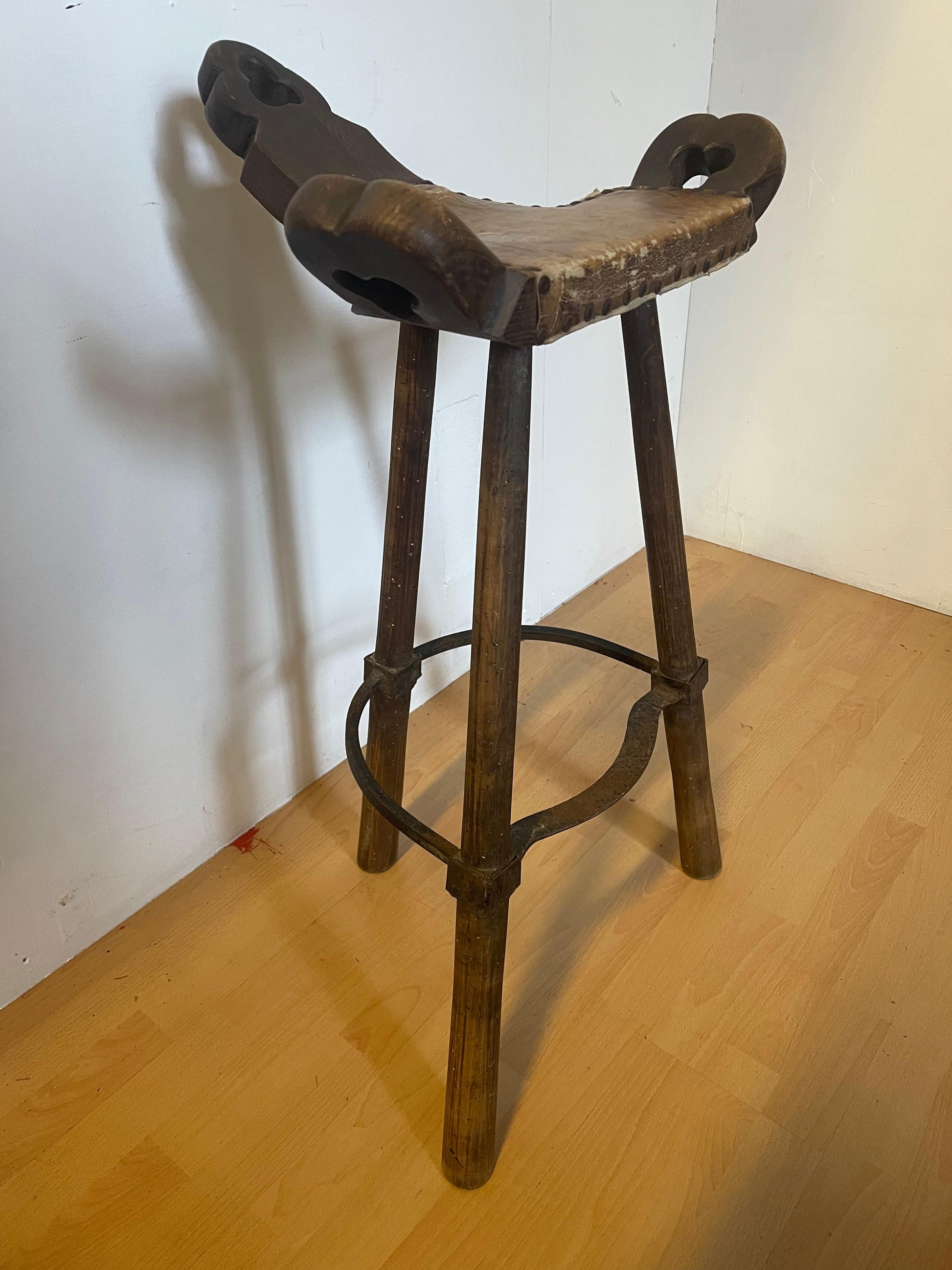 Sgabelli da bar brutalisti Mid-Century anni '50