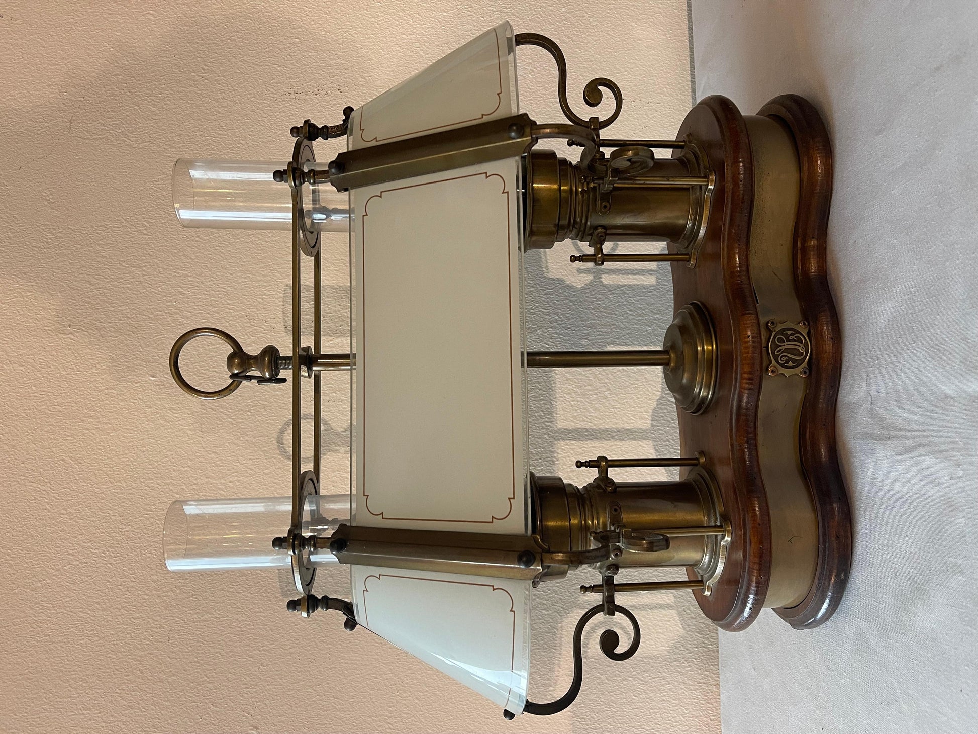 Rara lampada inglese stile vintage anni '50