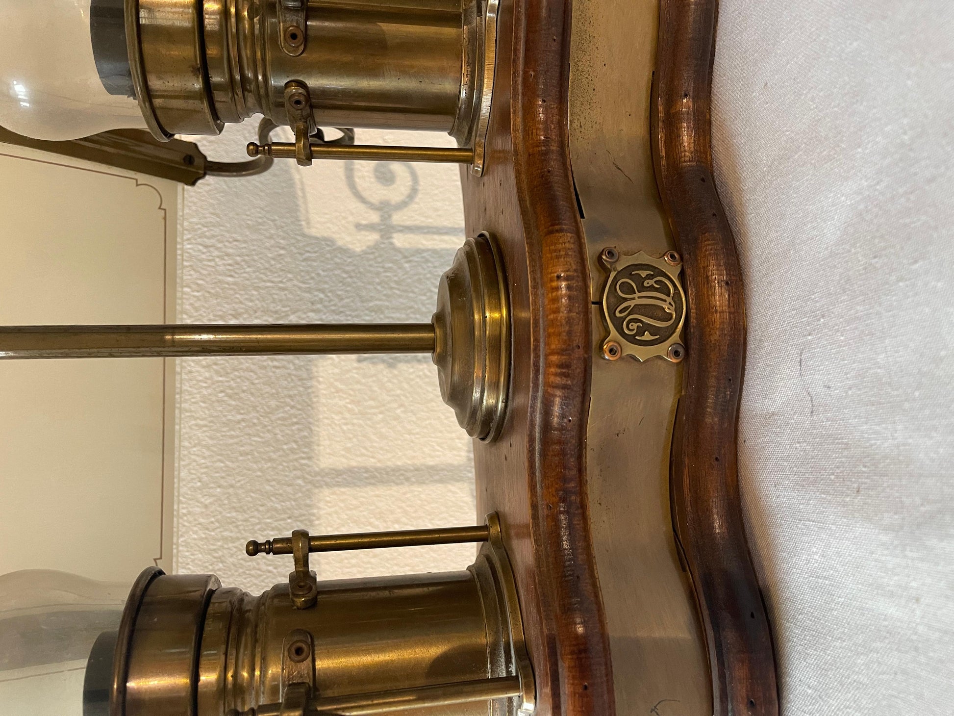 Rara lampada inglese stile vintage anni '50