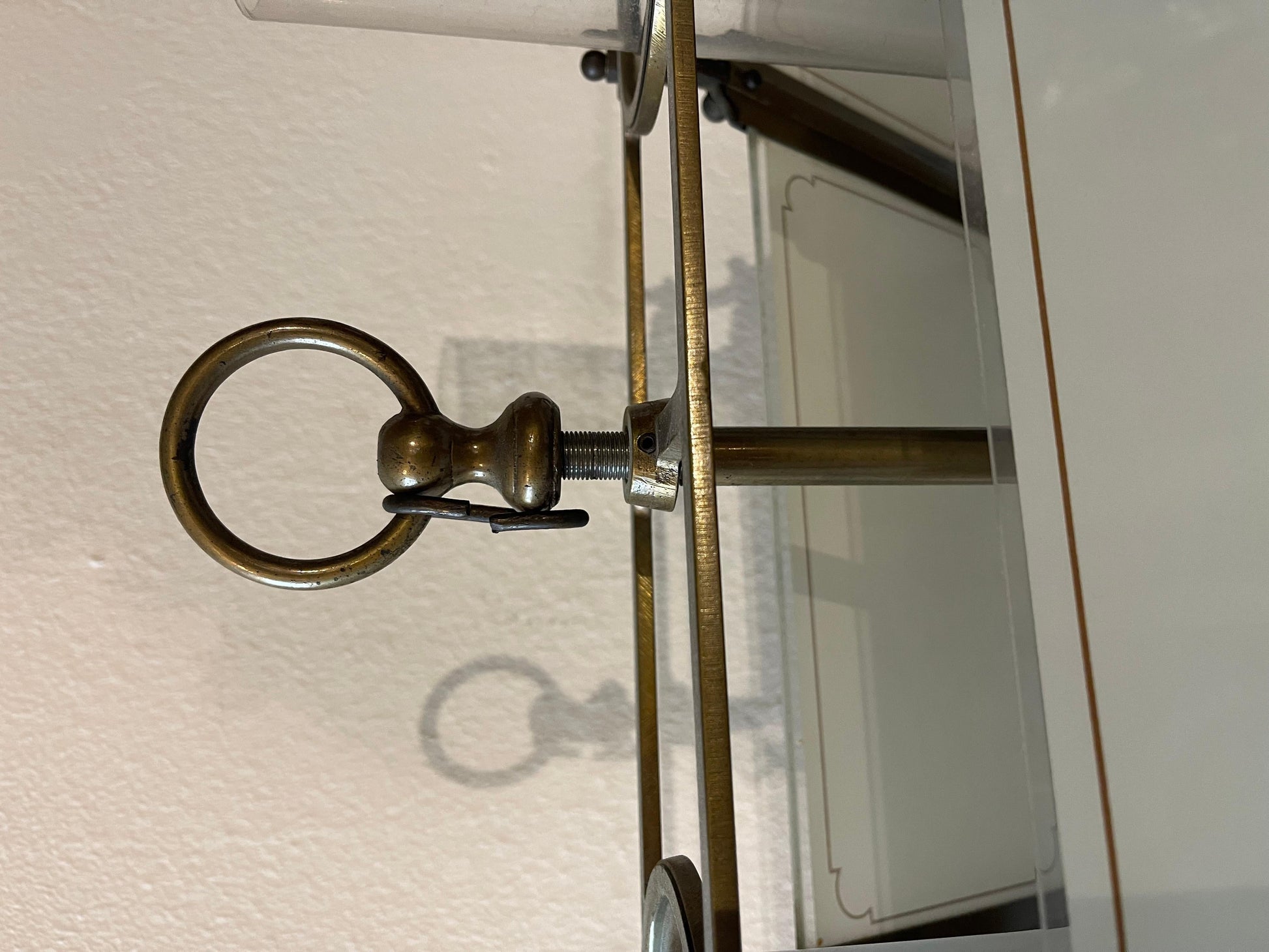 Rara lampada inglese stile vintage anni '50