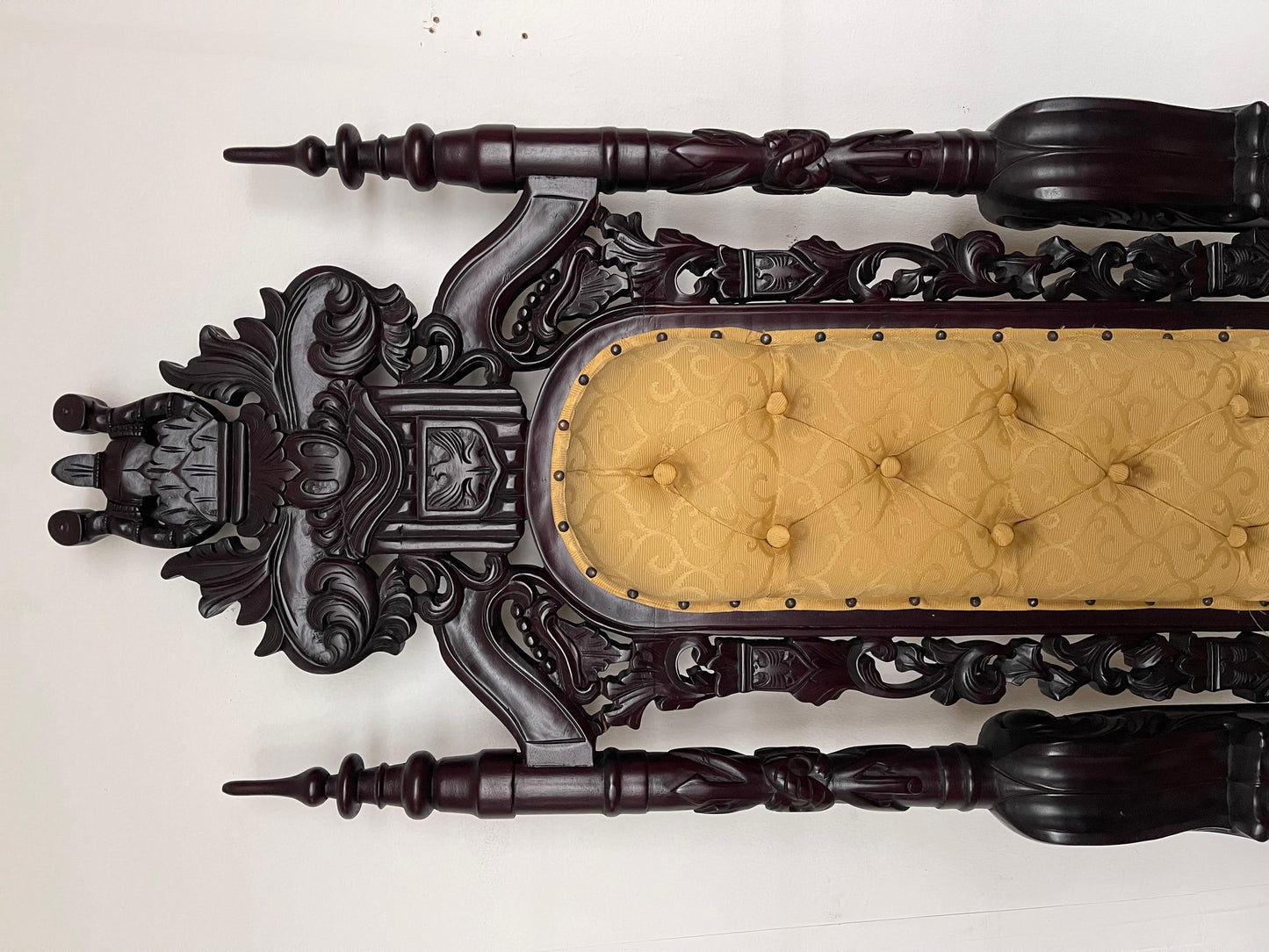 Grande trono lion king italiano stile dark poltrone reale del secolo XX