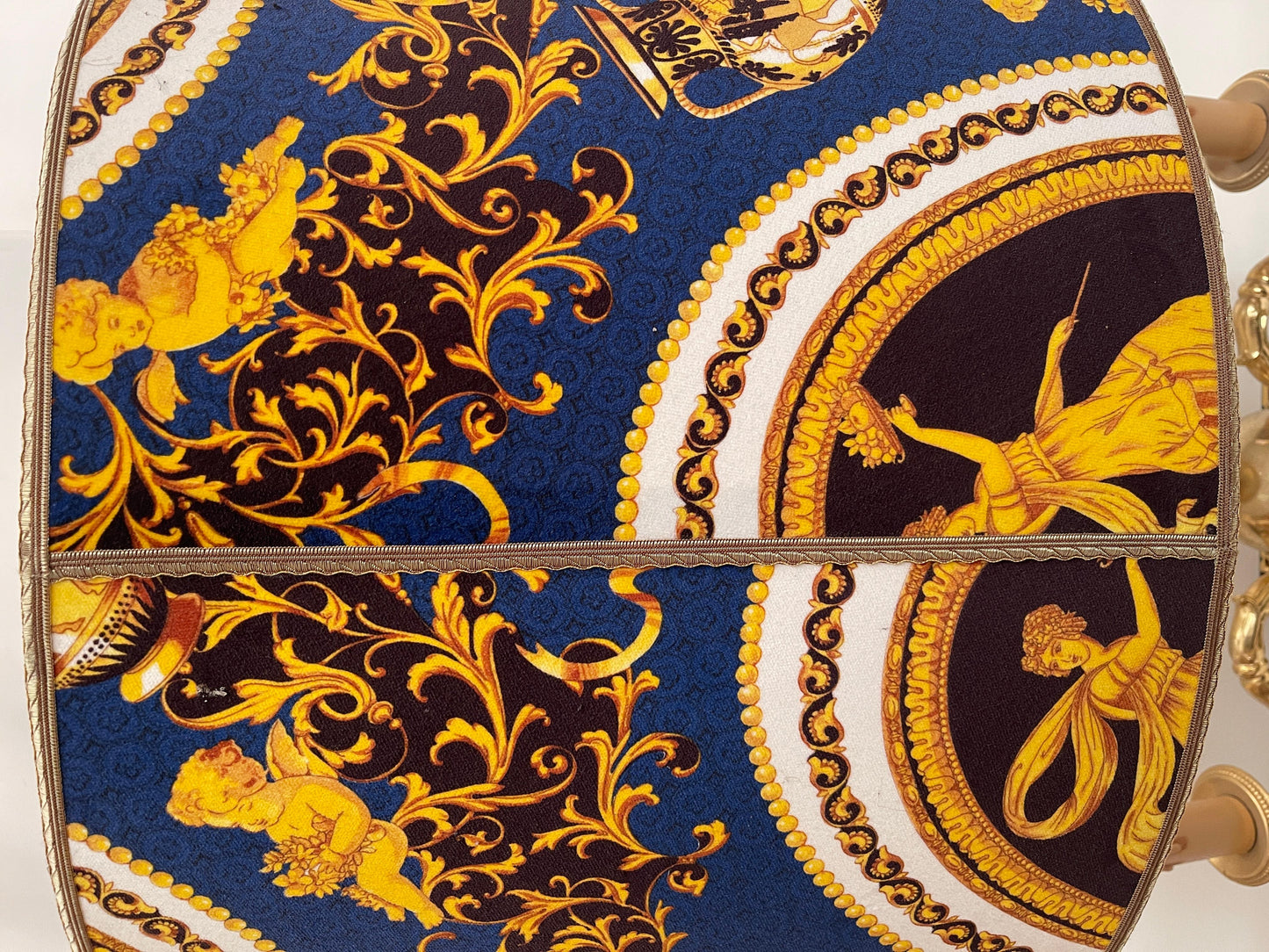 Lampada da tavolo stile francese versailles età dell'oro anni '60