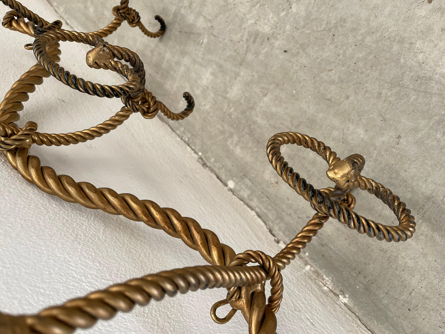 Attaccapanni murale bronzo