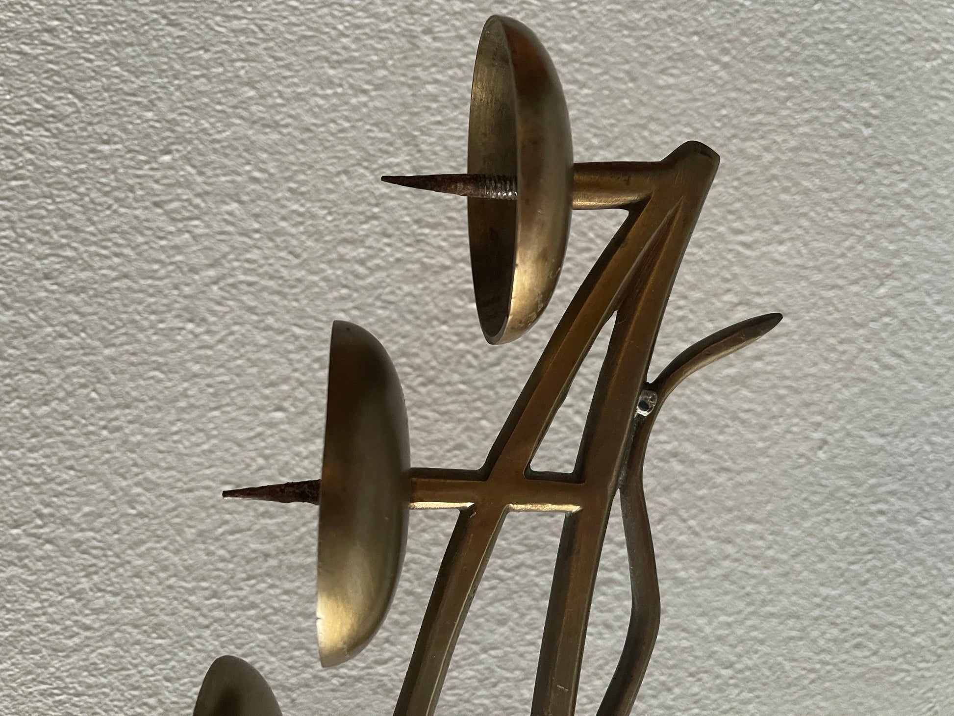 Raro candelabro antichi italiano a 7 fuochi