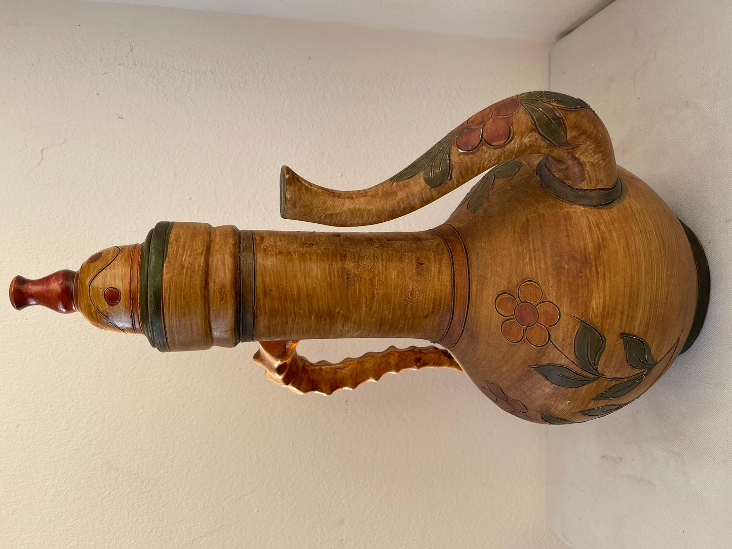 Teiera in terracotta italia anni '40