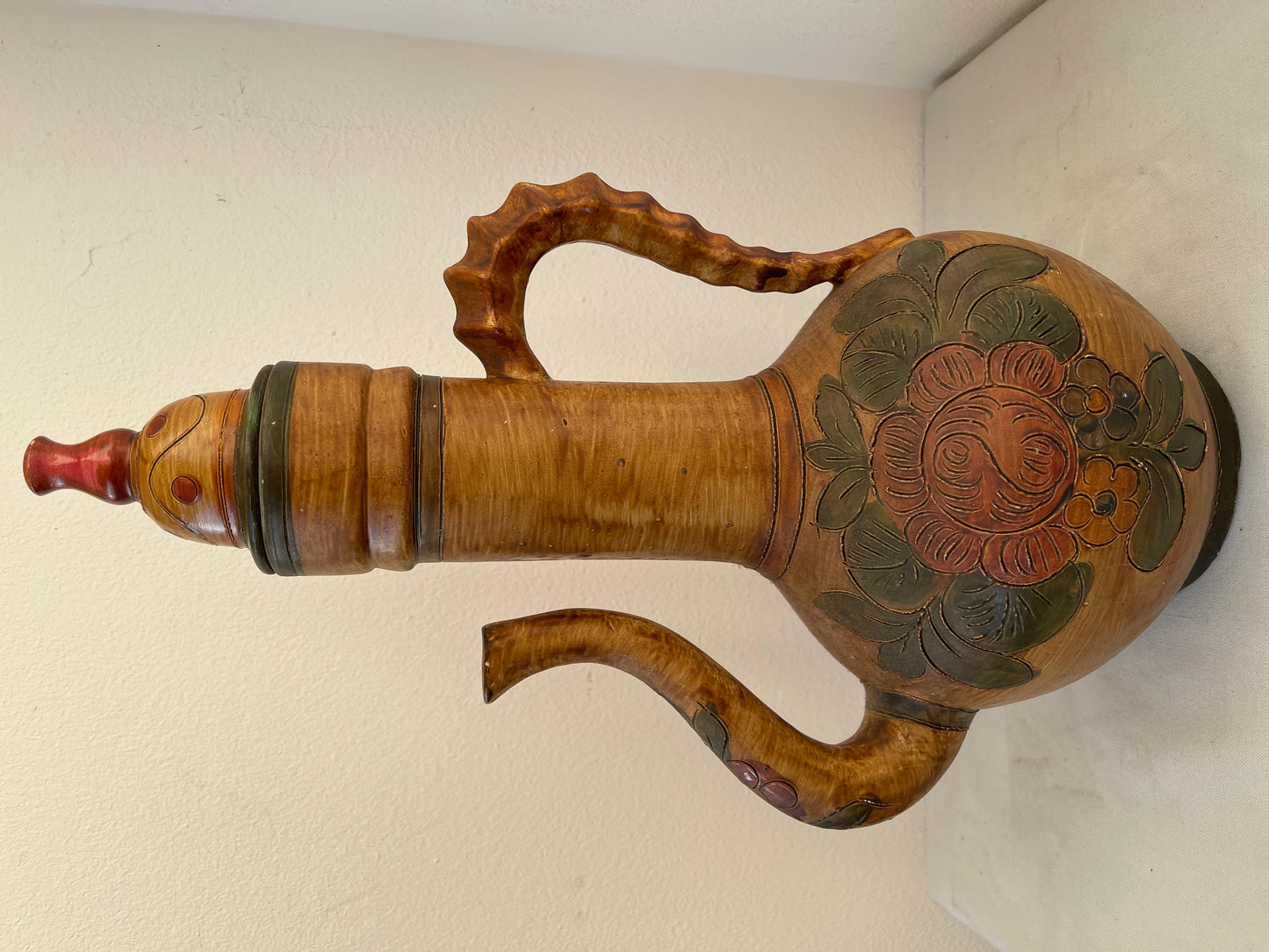 Teiera in terracotta italia anni '40