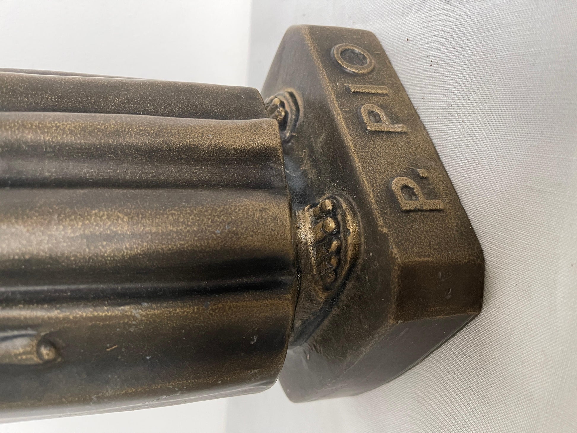 Statua Padre Pio Benedicente in BRONZO XX secolo italian