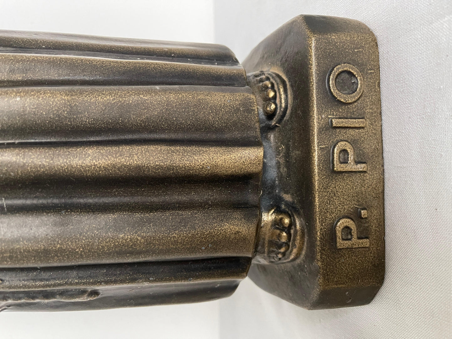 Statua Padre Pio Benedicente in BRONZO XX secolo italian