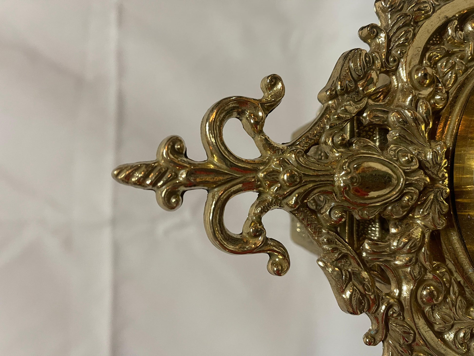 Orologio da tavolino vintage in bronzo 2000