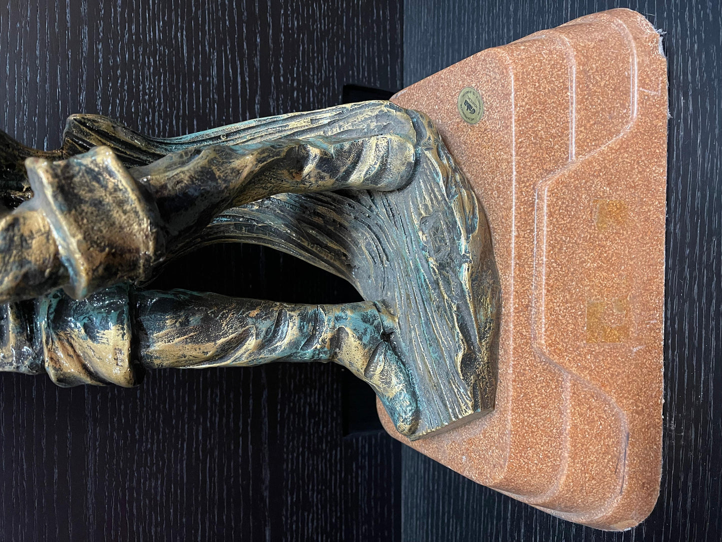 Scultura Peschatore vintage