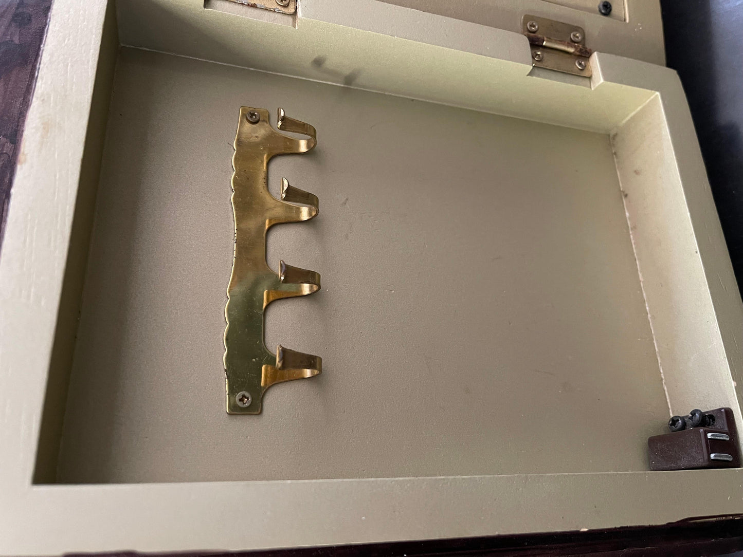 Appendichiavi angoli in legno vintage