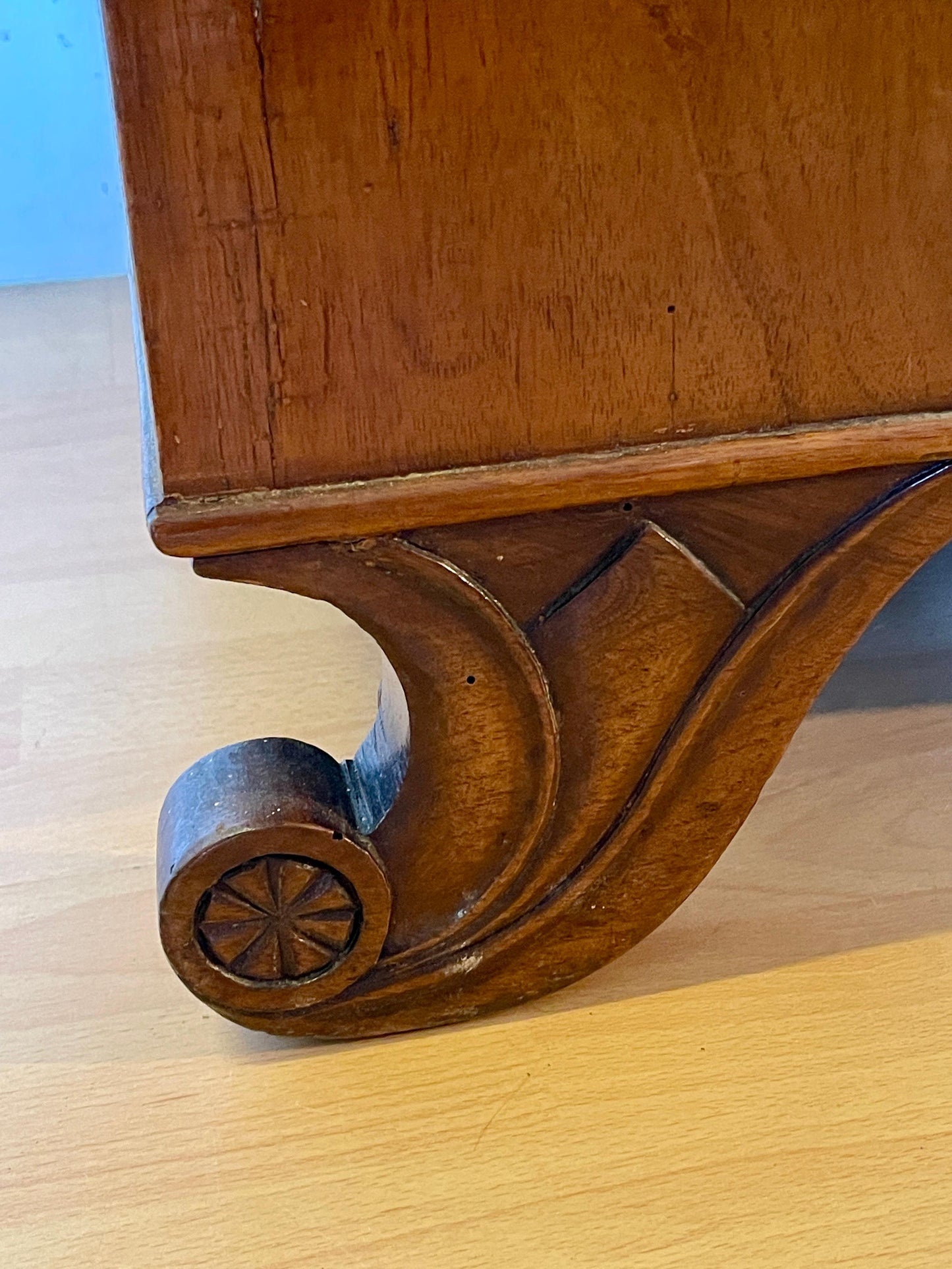 Divano antico stile Luigi Filippo XX secolo