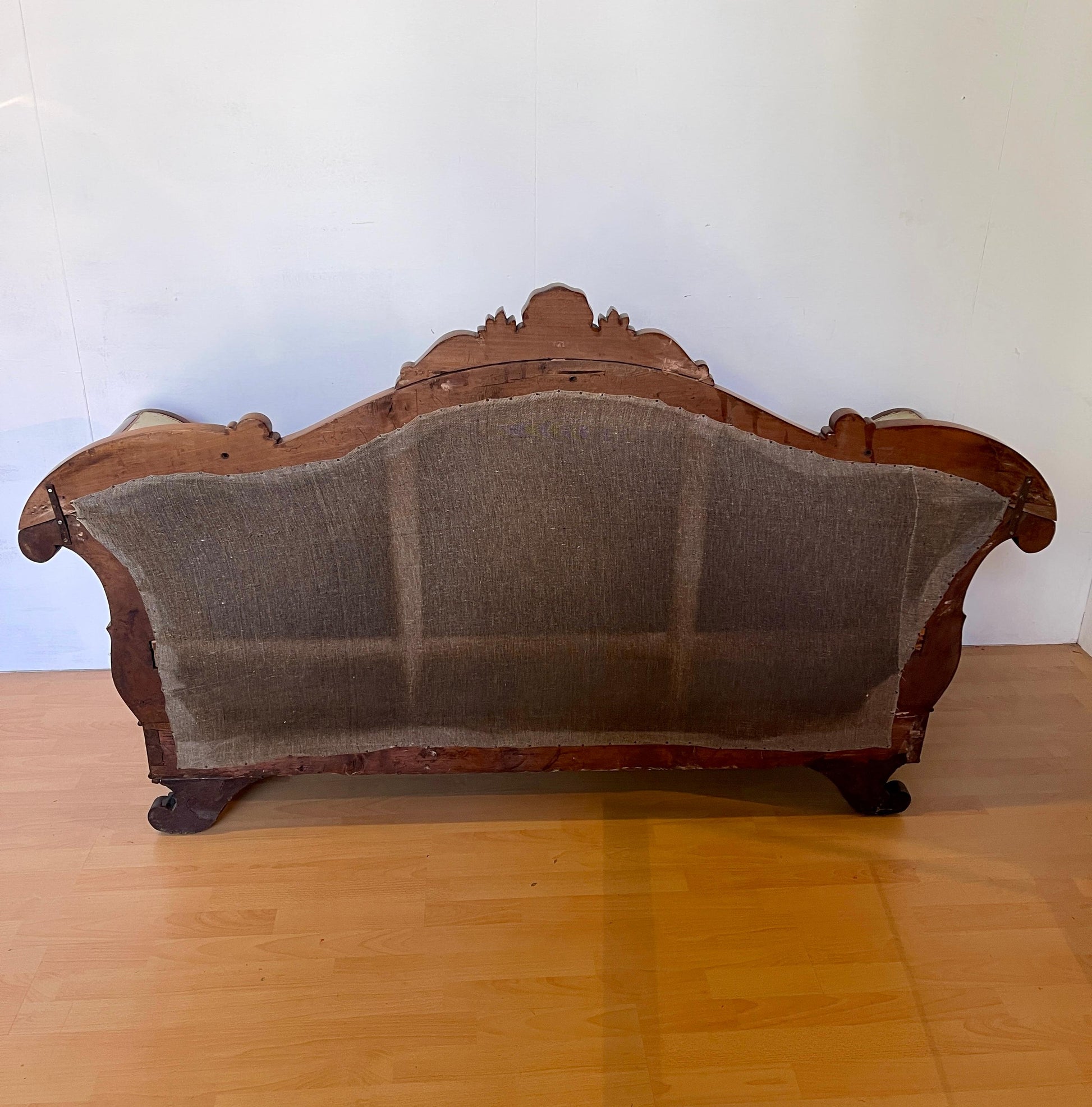 Divano antico stile Luigi Filippo XX secolo