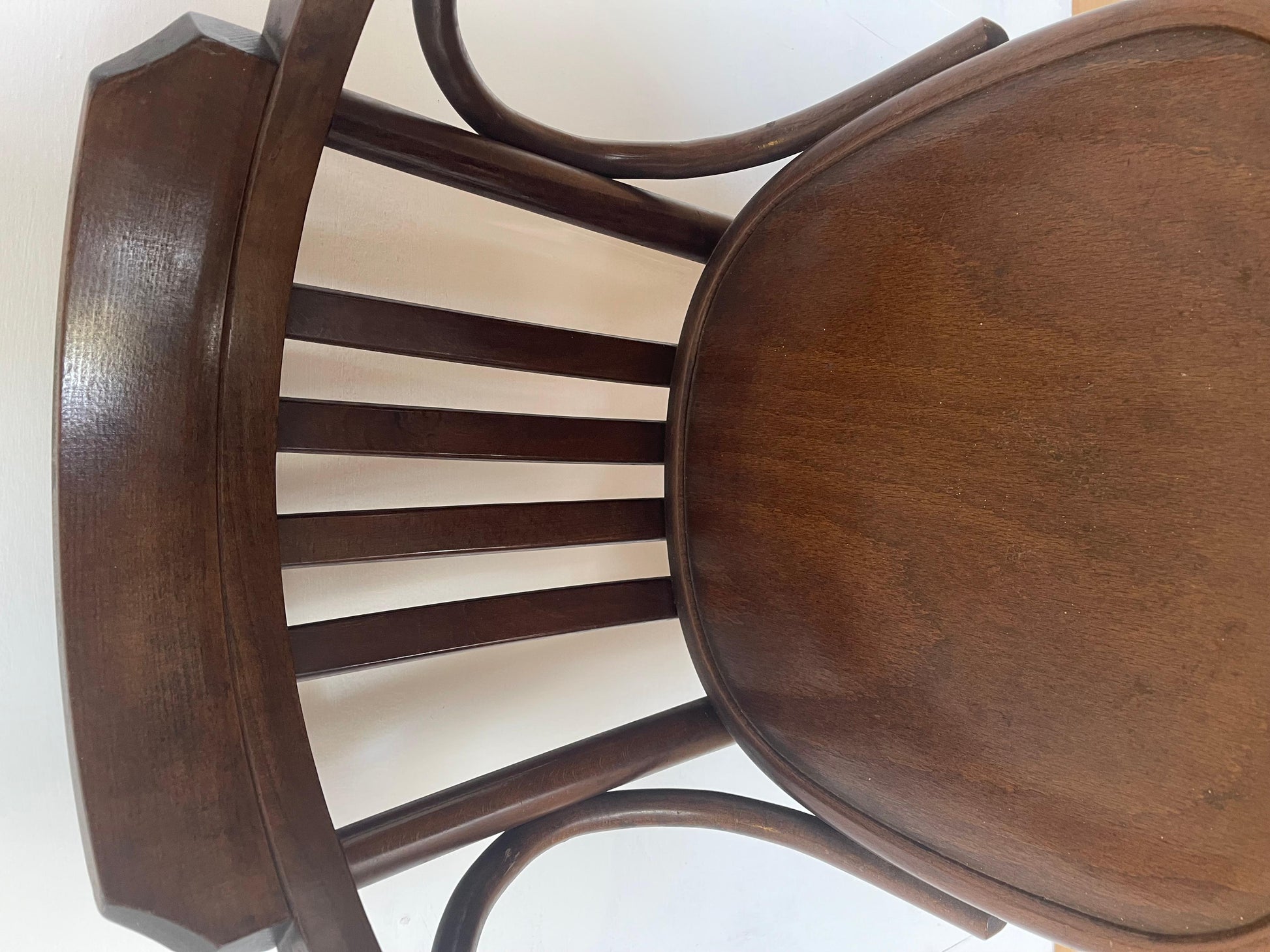 Sgabello bistrot in legno vintage anni 60