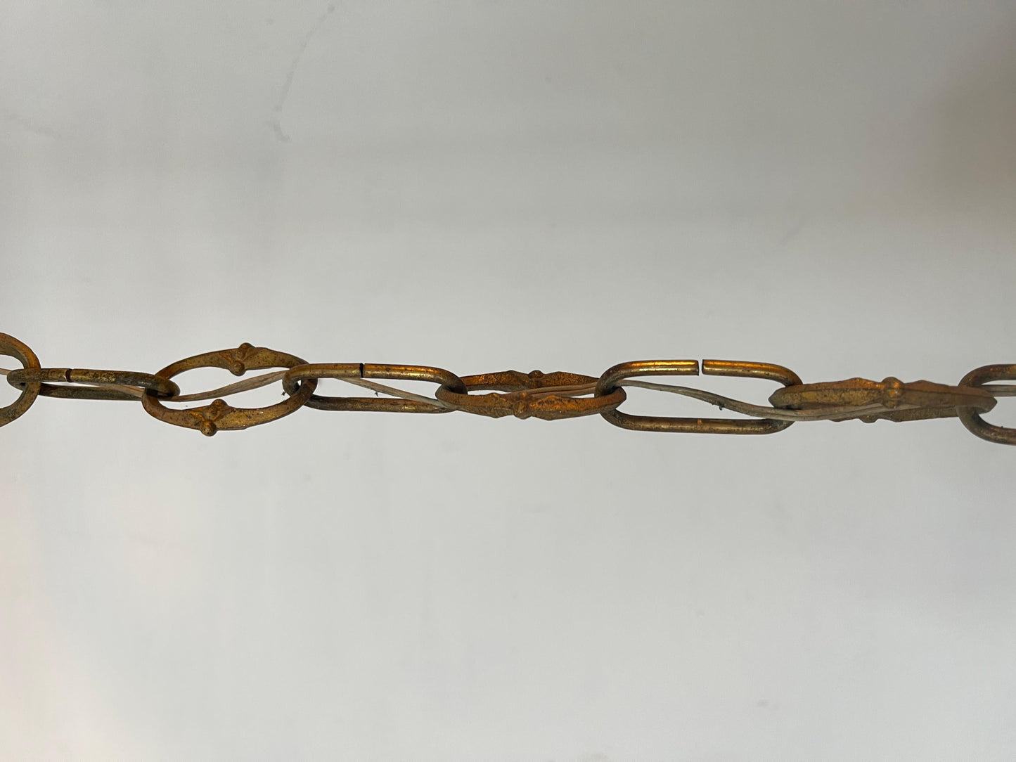 Lampadario in bronzo italiano in stile barocco '70