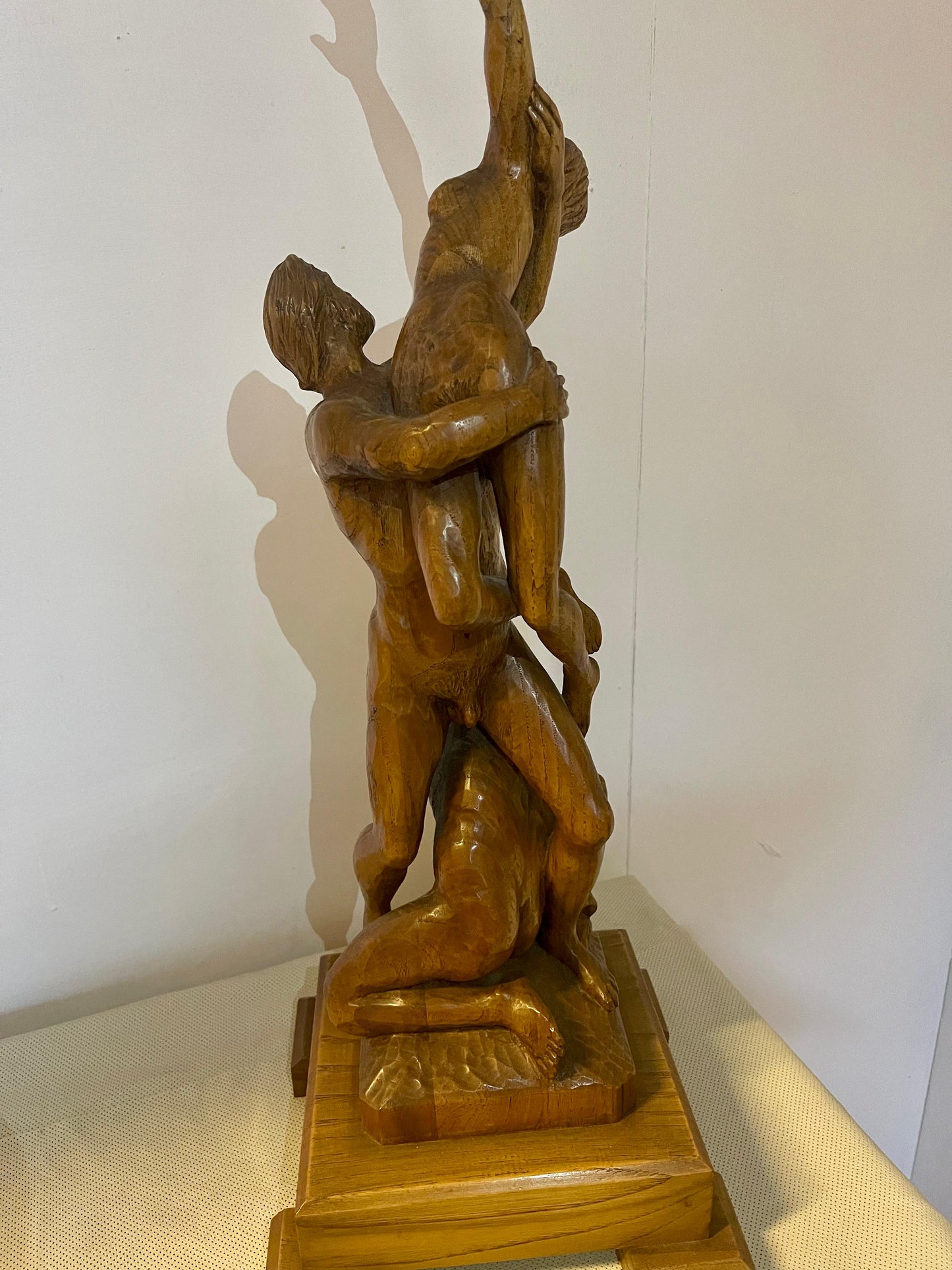 Escultura sopramobile in legno "Enzo di Marco", siglo XX