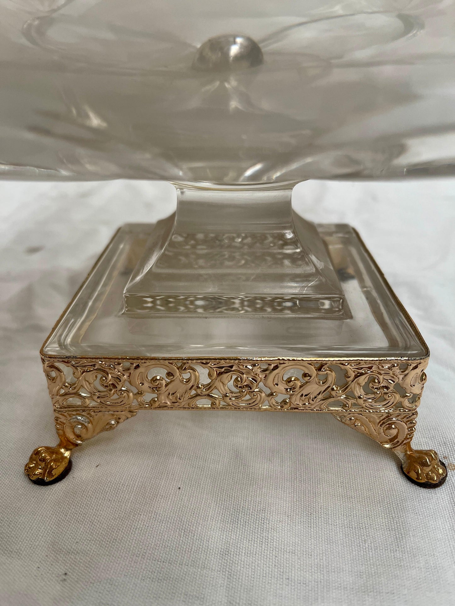 lussuosa ciotola in cristallo XX secolo italiano