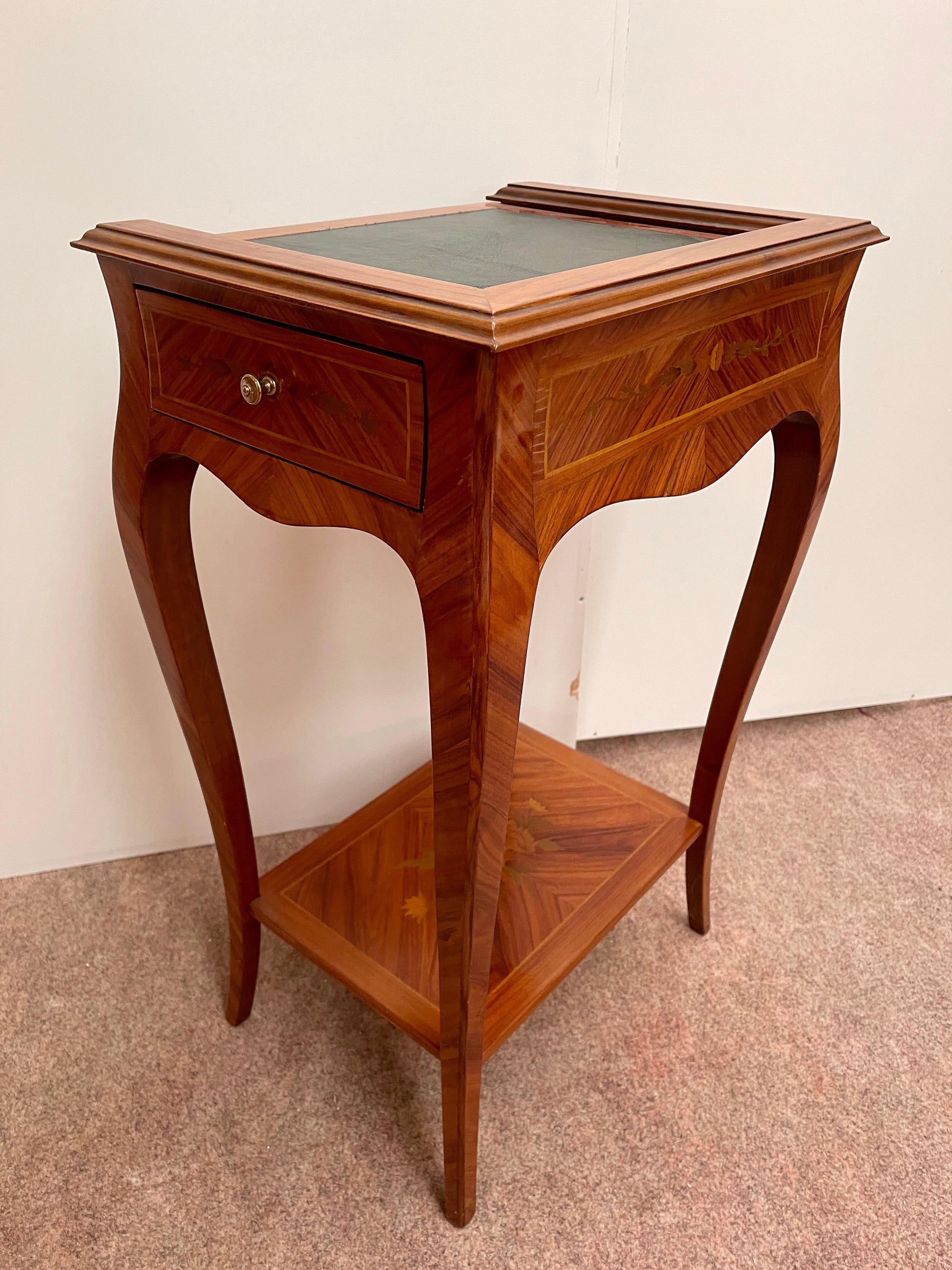 Tavolino da gioco per scacchi in legno Gueridon stile napoleon iii