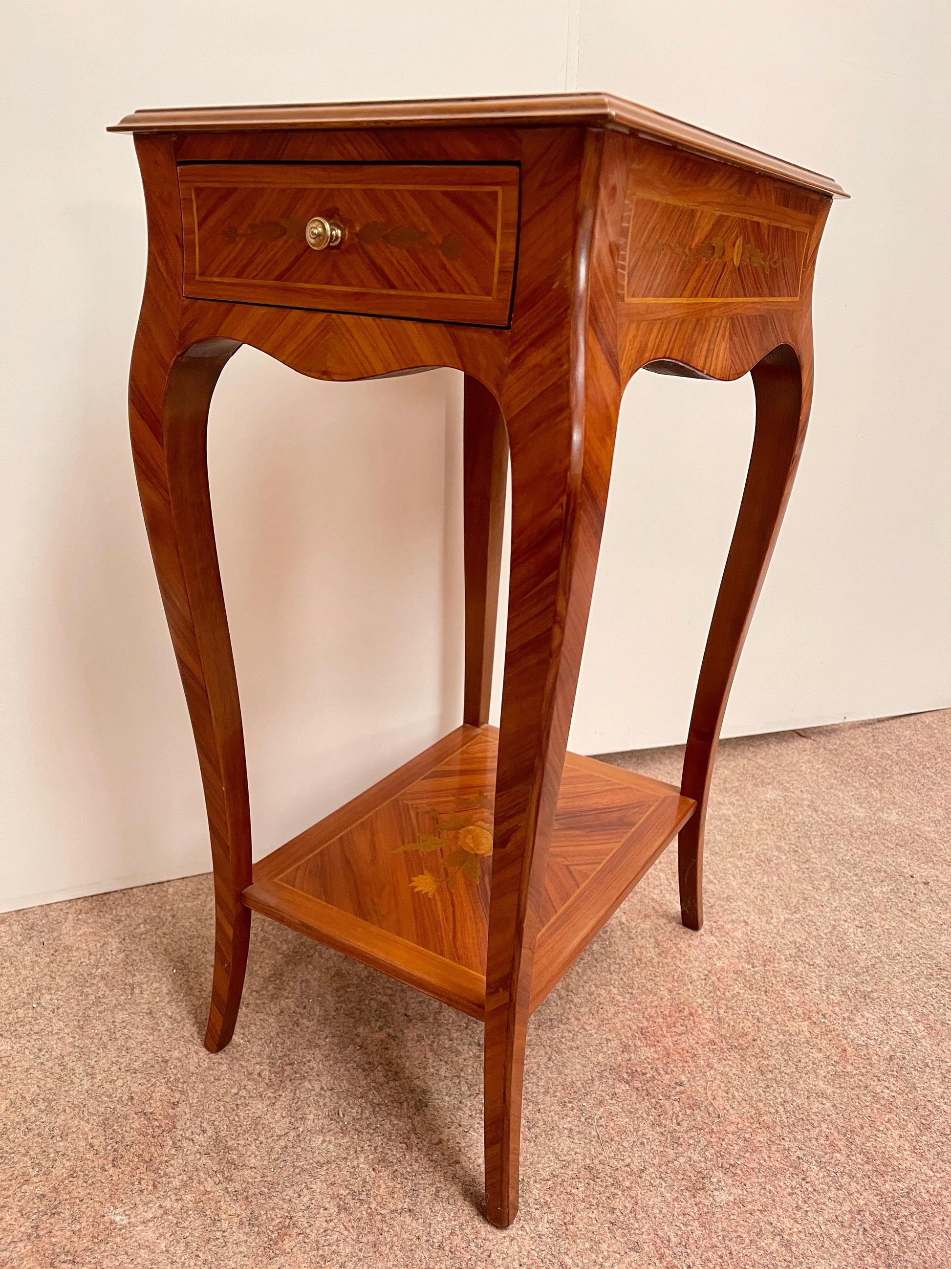 Tavolino da gioco per scacchi in legno Gueridon stile napoleon iii