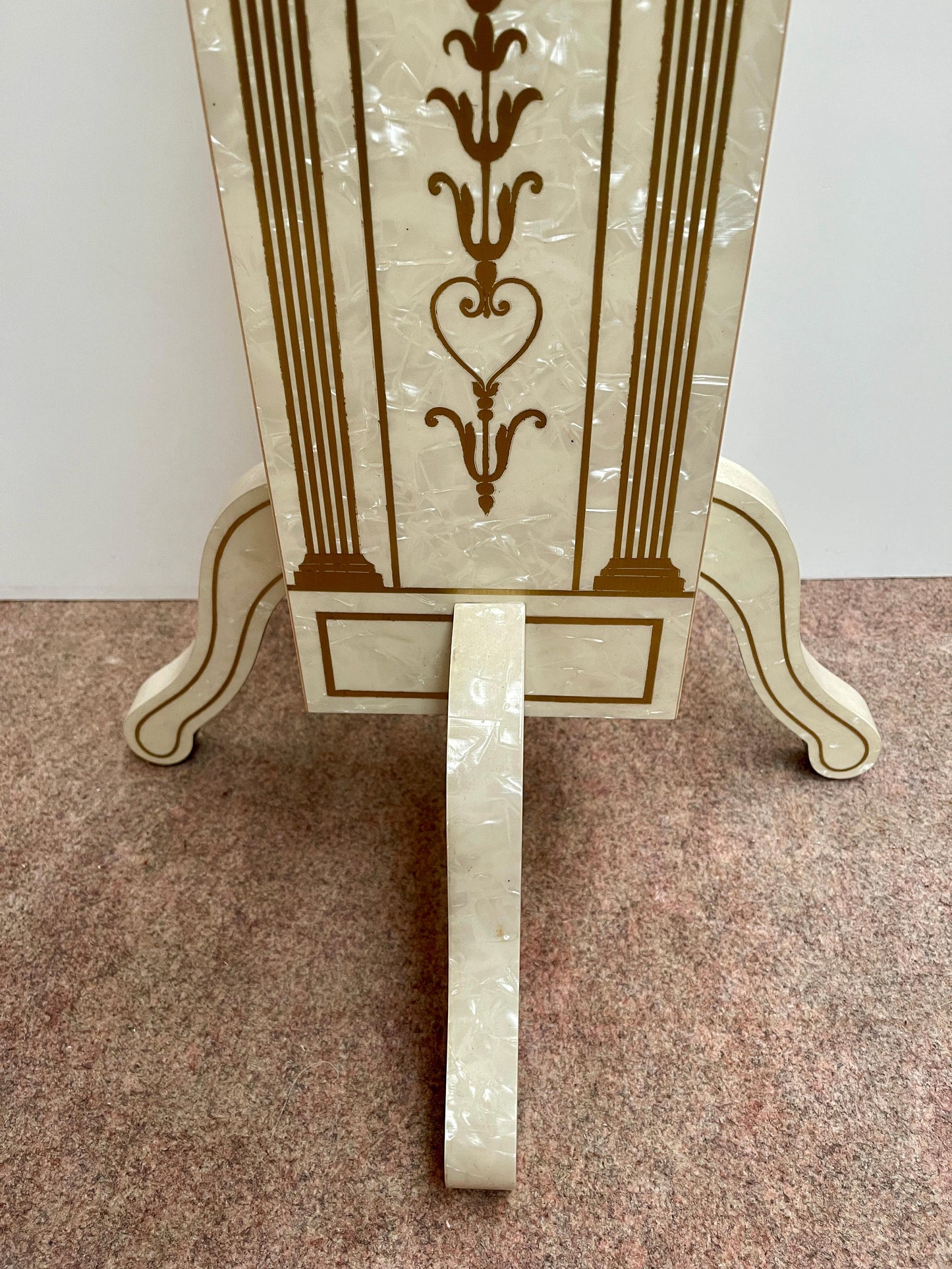 Appendiabiti di lusso italiano bianco by Domenico Rugiano anni '70 nuovo