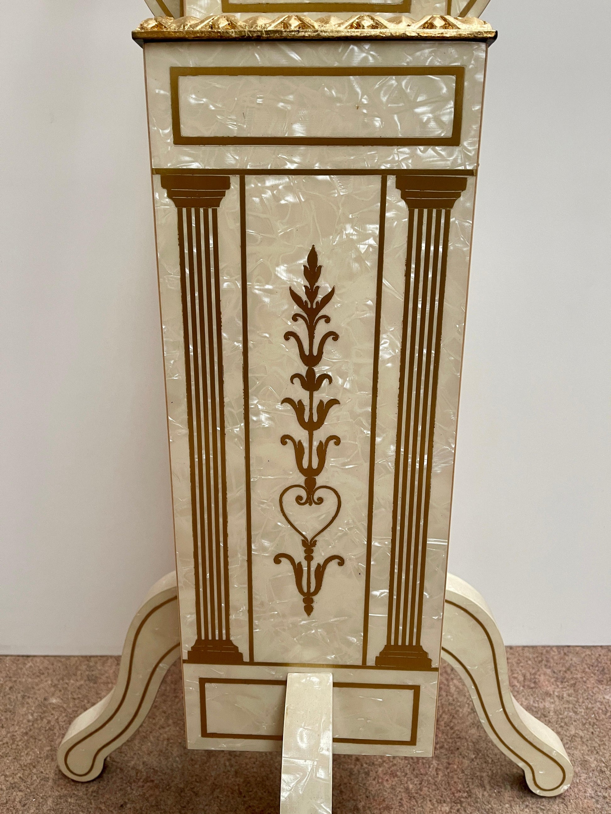 Appendiabiti di lusso italiano bianco by Domenico Rugiano anni '70 nuovo