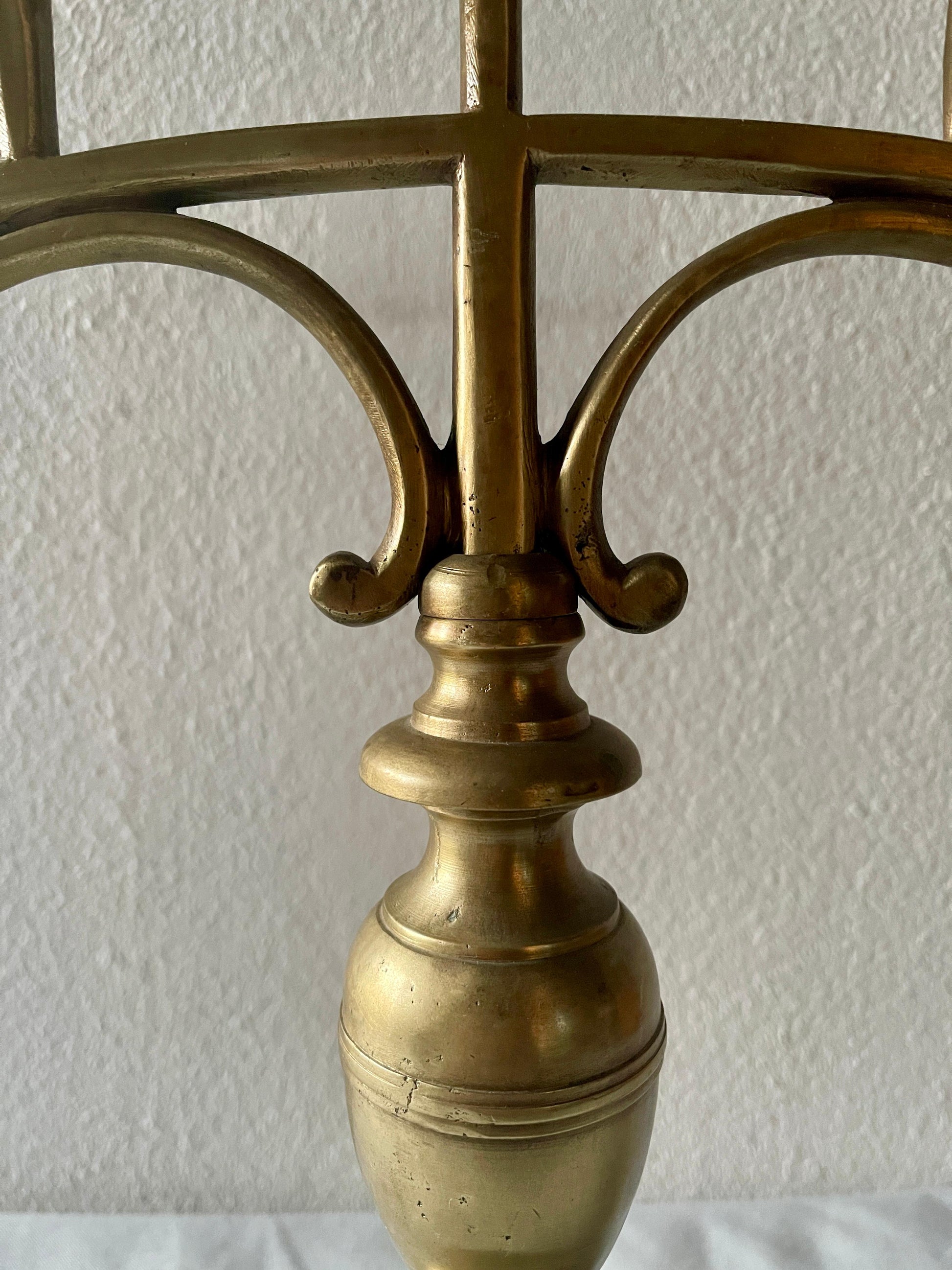 Raro candelabro antichi italiano a 7 fuochi