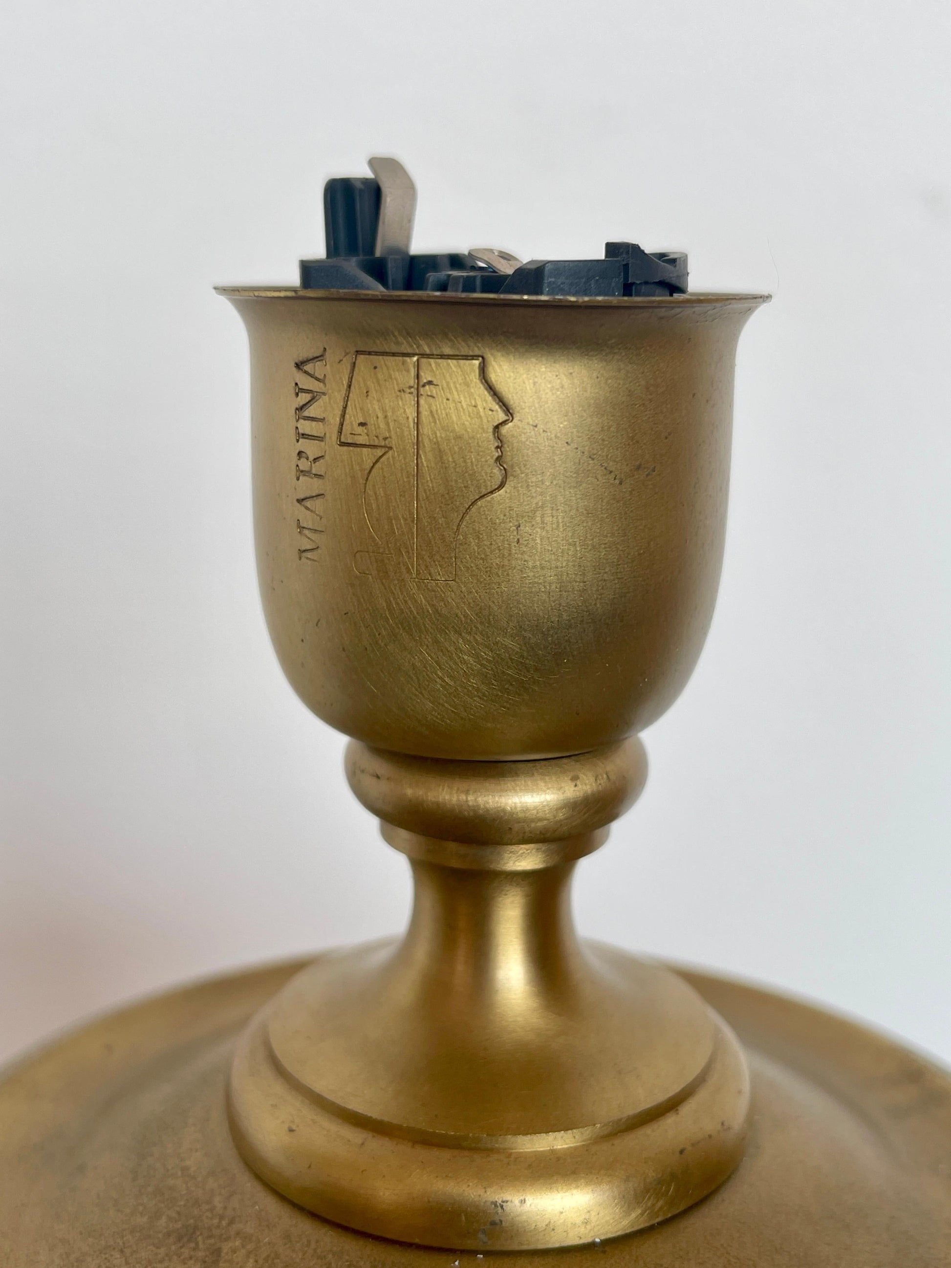 Lampada in cristallo stile bohemia cranberry design italian anni 90