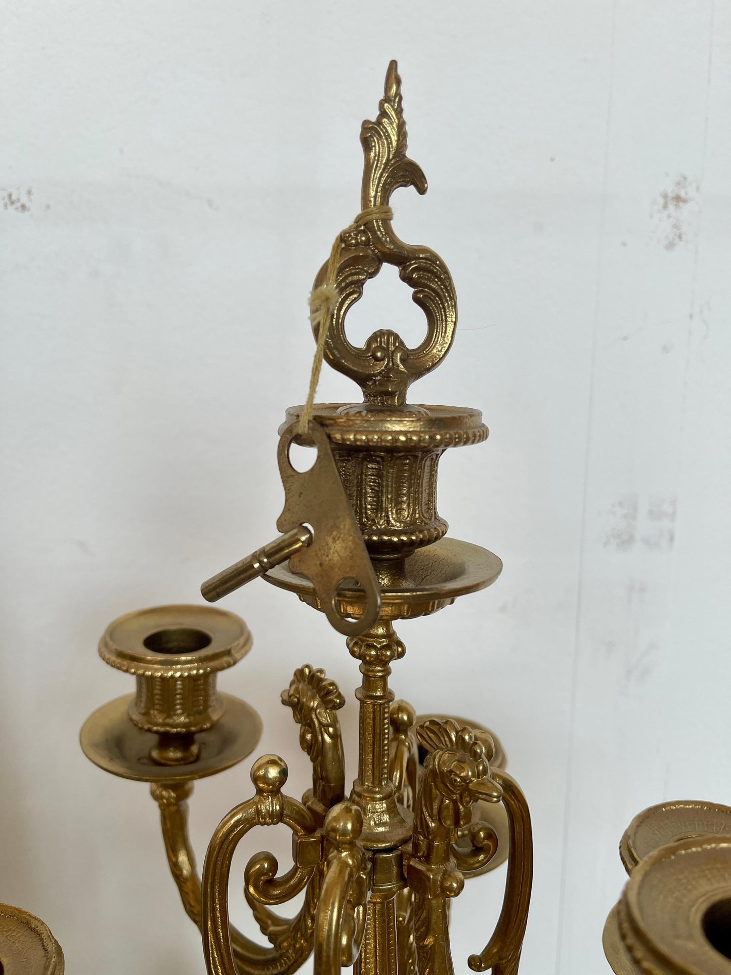 Trittico orologio italiano imperial Luigi XVI anni '70