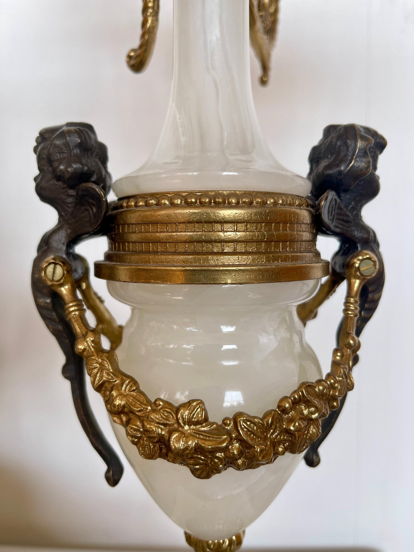 Trittico orologio italiano imperial Luigi XVI anni '70