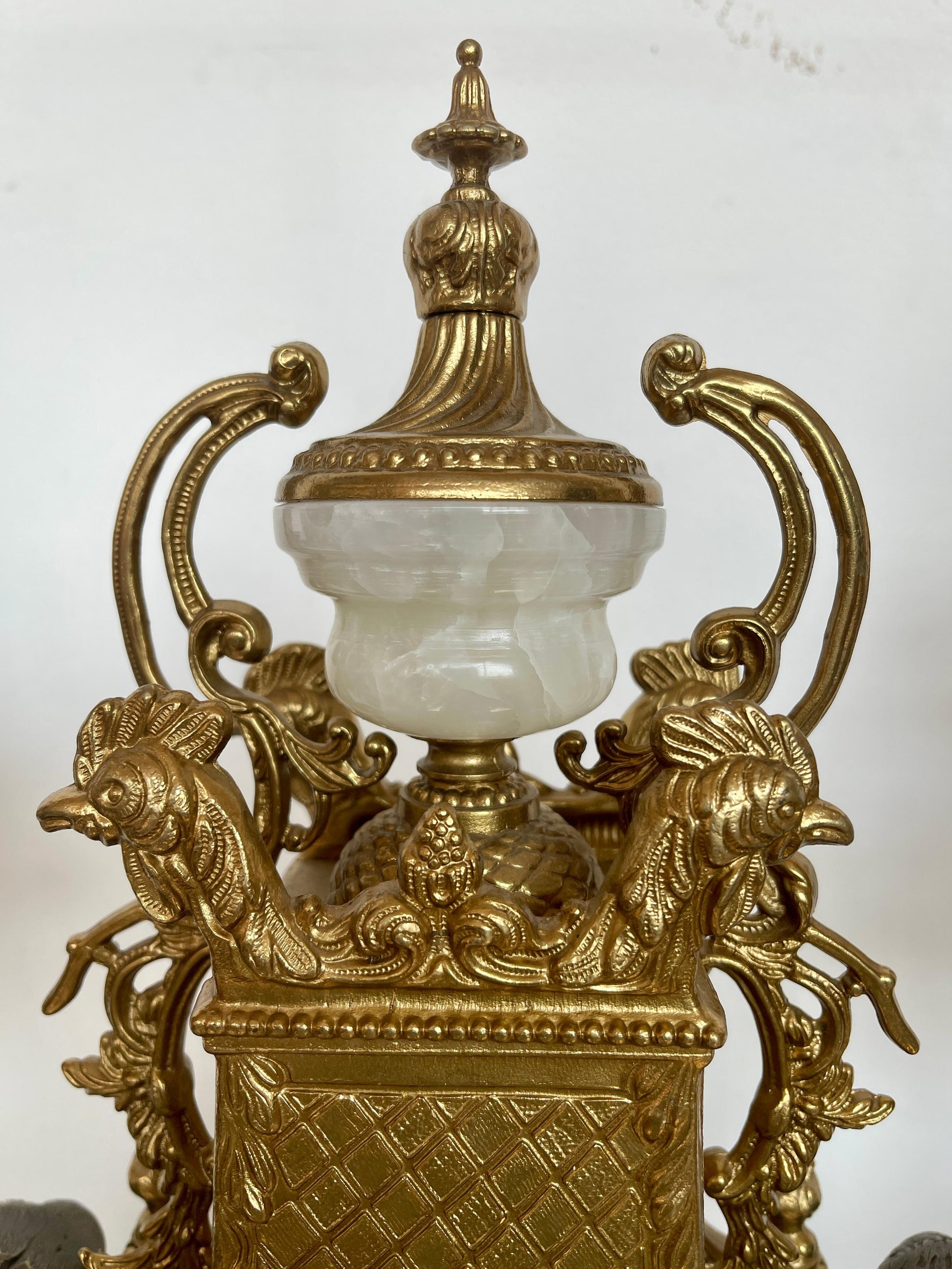 Trittico orologio italiano imperial Luigi XVI anni '70