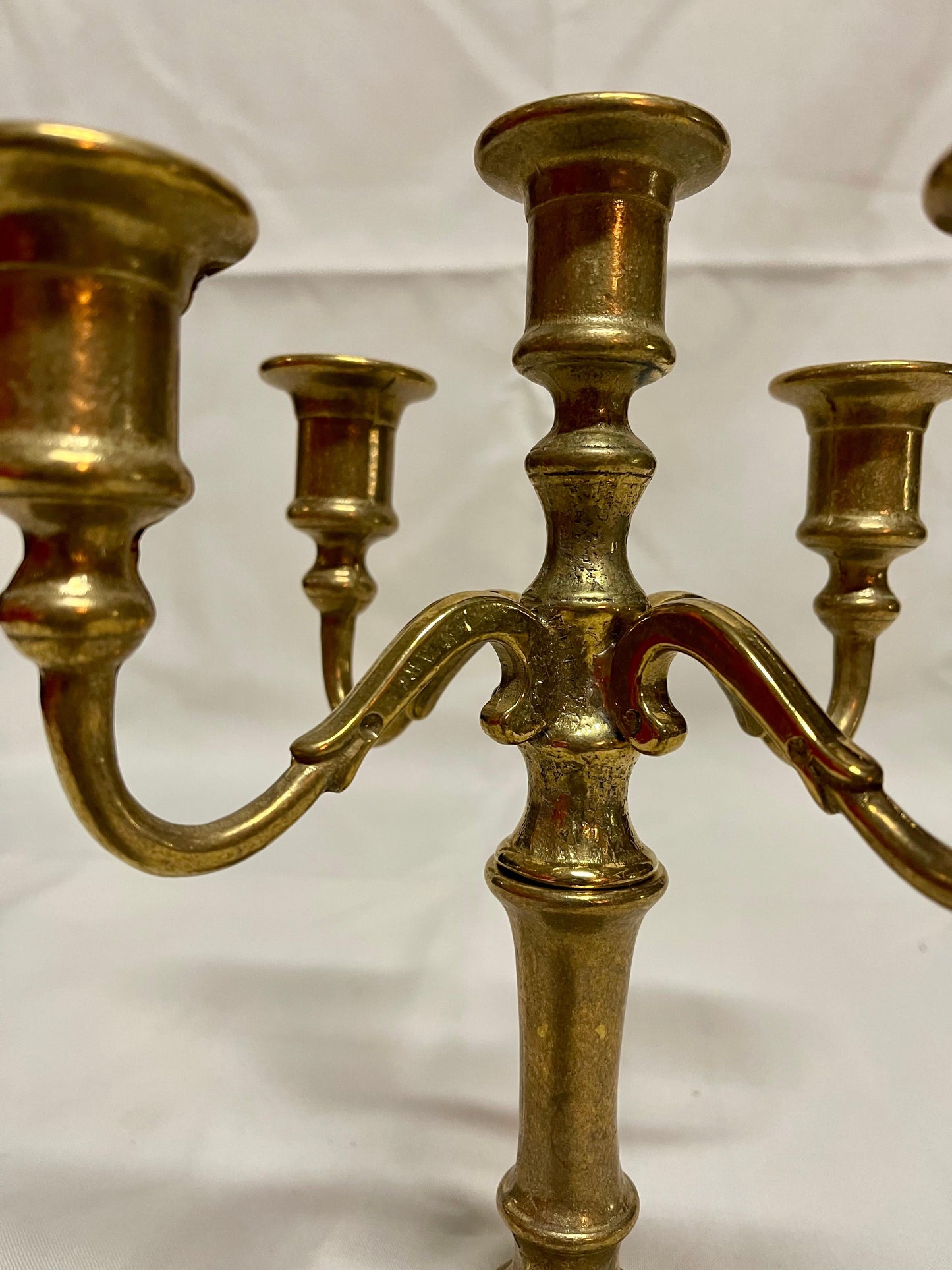 Coppia Candelabri bronzo stile antico italia