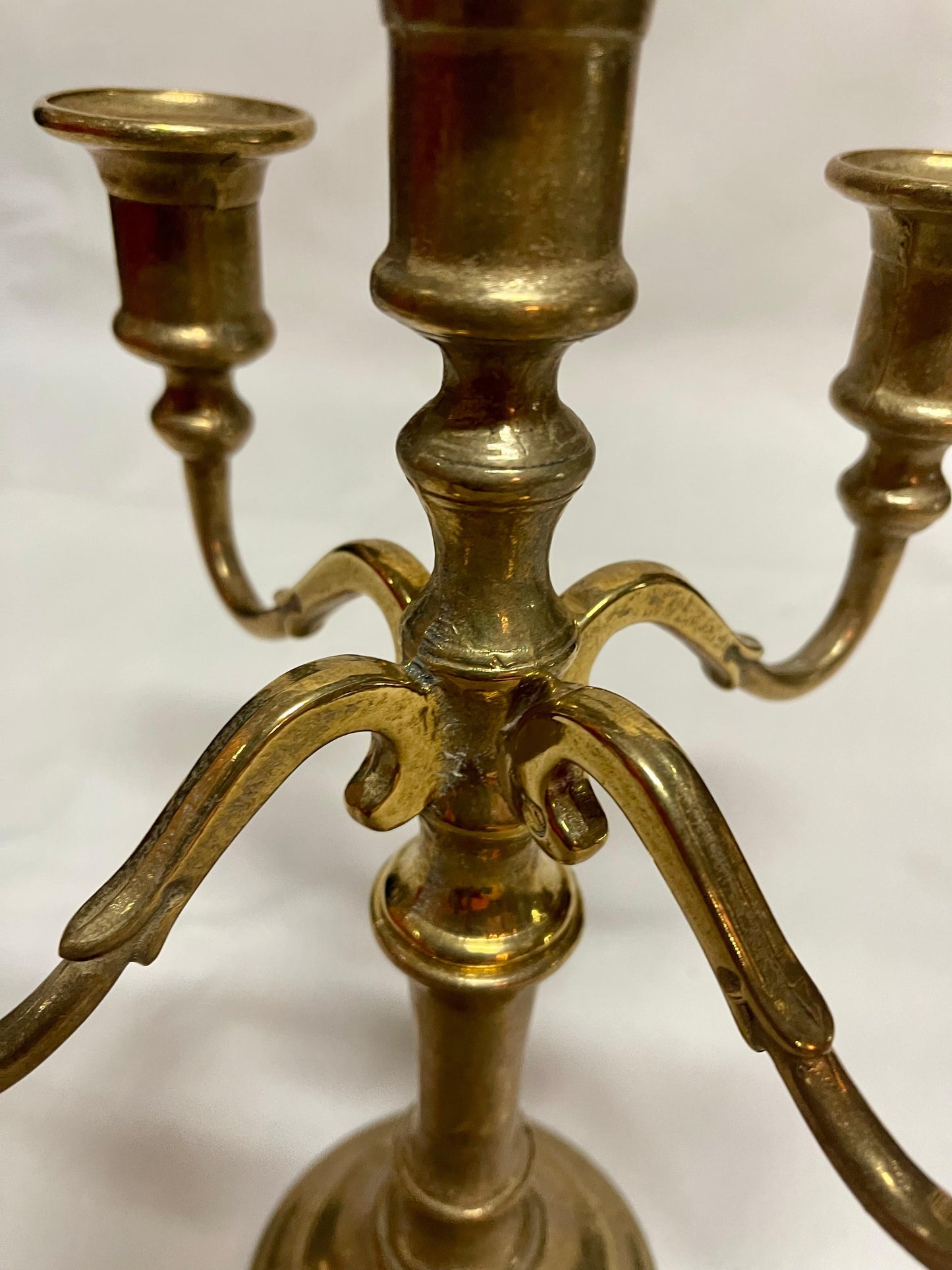 Coppia Candelabri bronzo stile antico italia