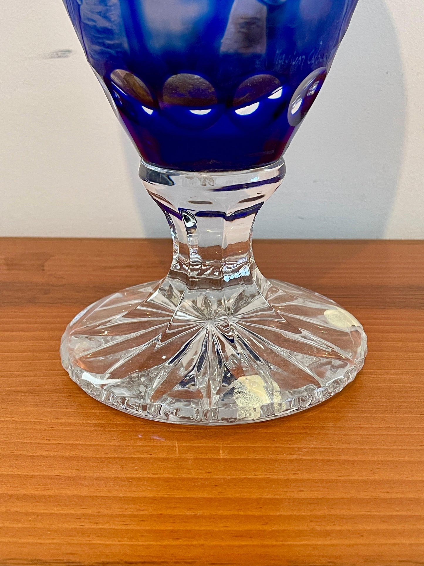 Vaso in cristallo bohemia Classici XX secolo