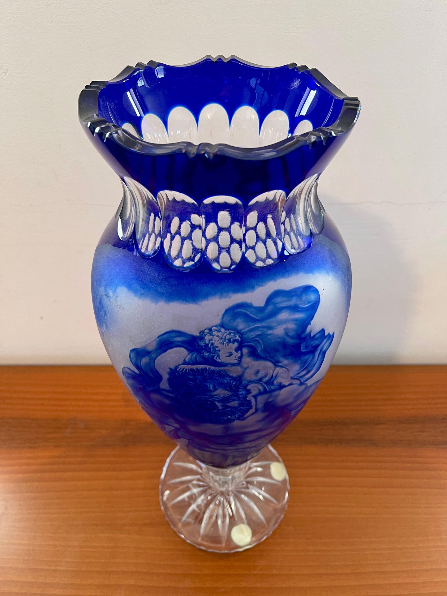 Vaso in cristallo bohemia Classici XX secolo