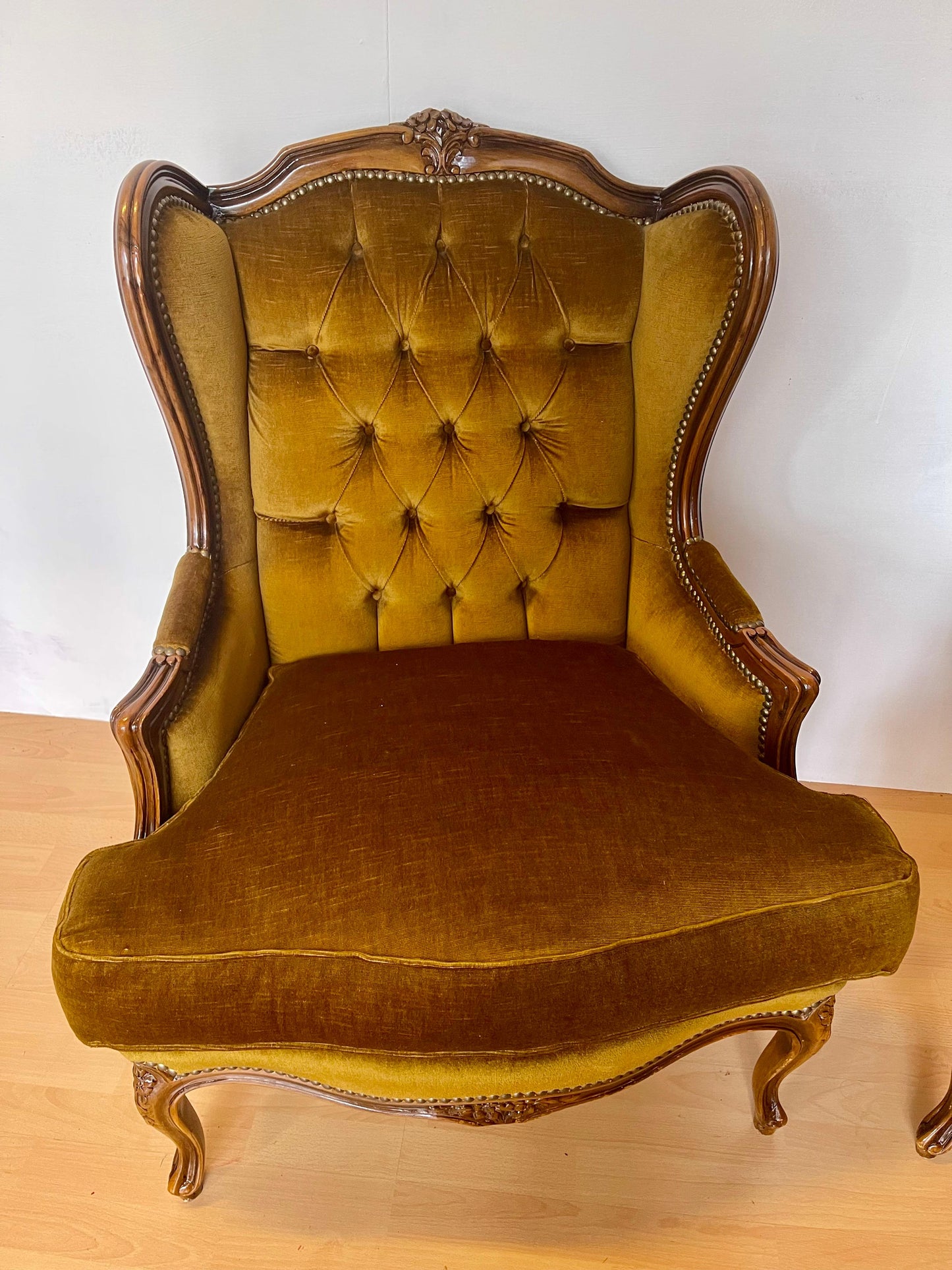 Belllisima Coppia Poltrone stile veneziano XX