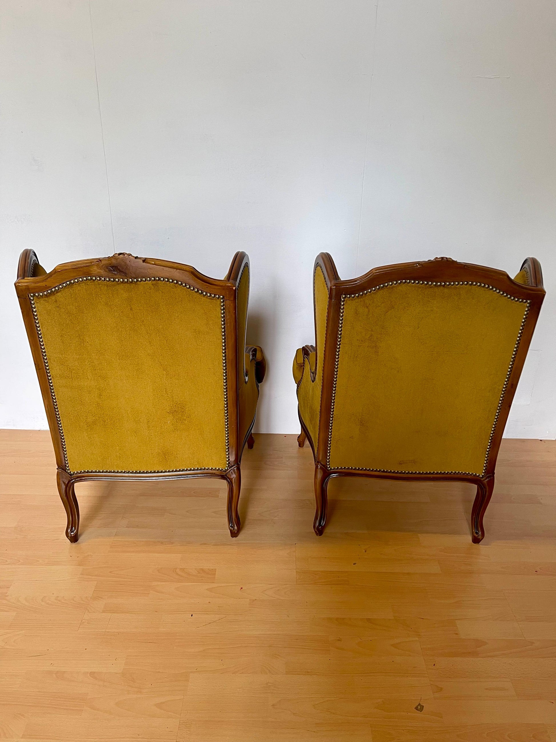 Belllisima Coppia Poltrone stile veneziano XX