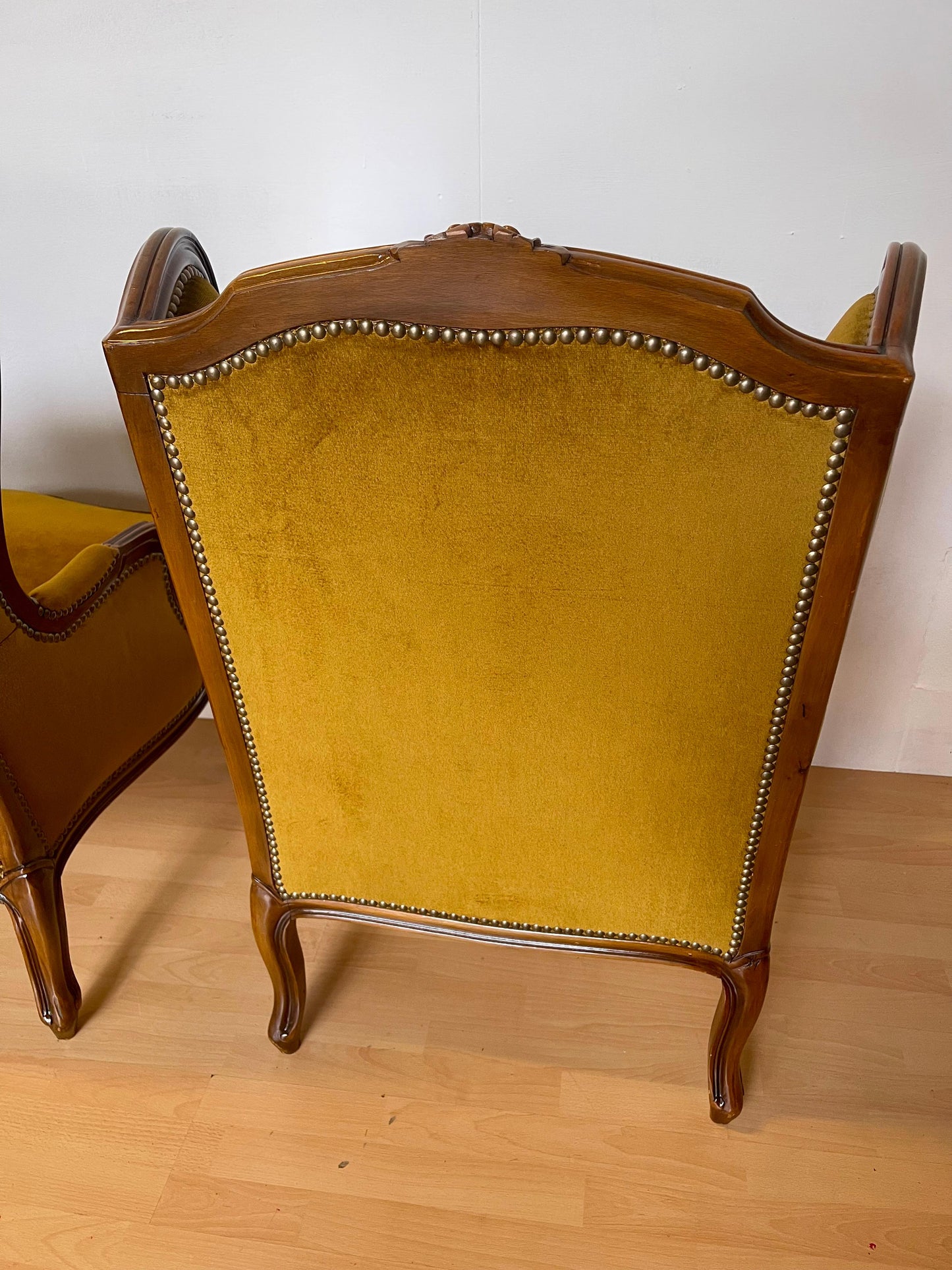 Belllisima Coppia Poltrone stile veneziano XX