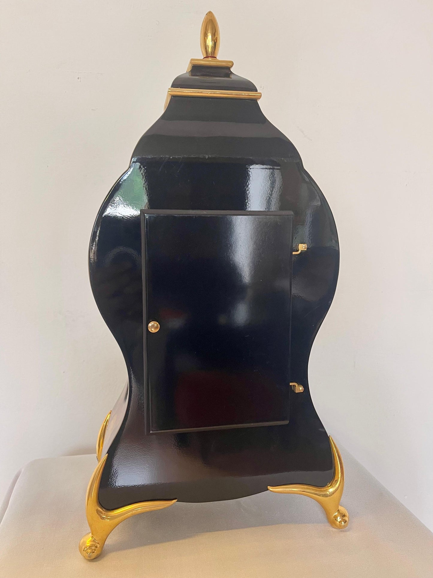 Orologio da tavolo in legno stile francese a batteria anni 90 Nuova