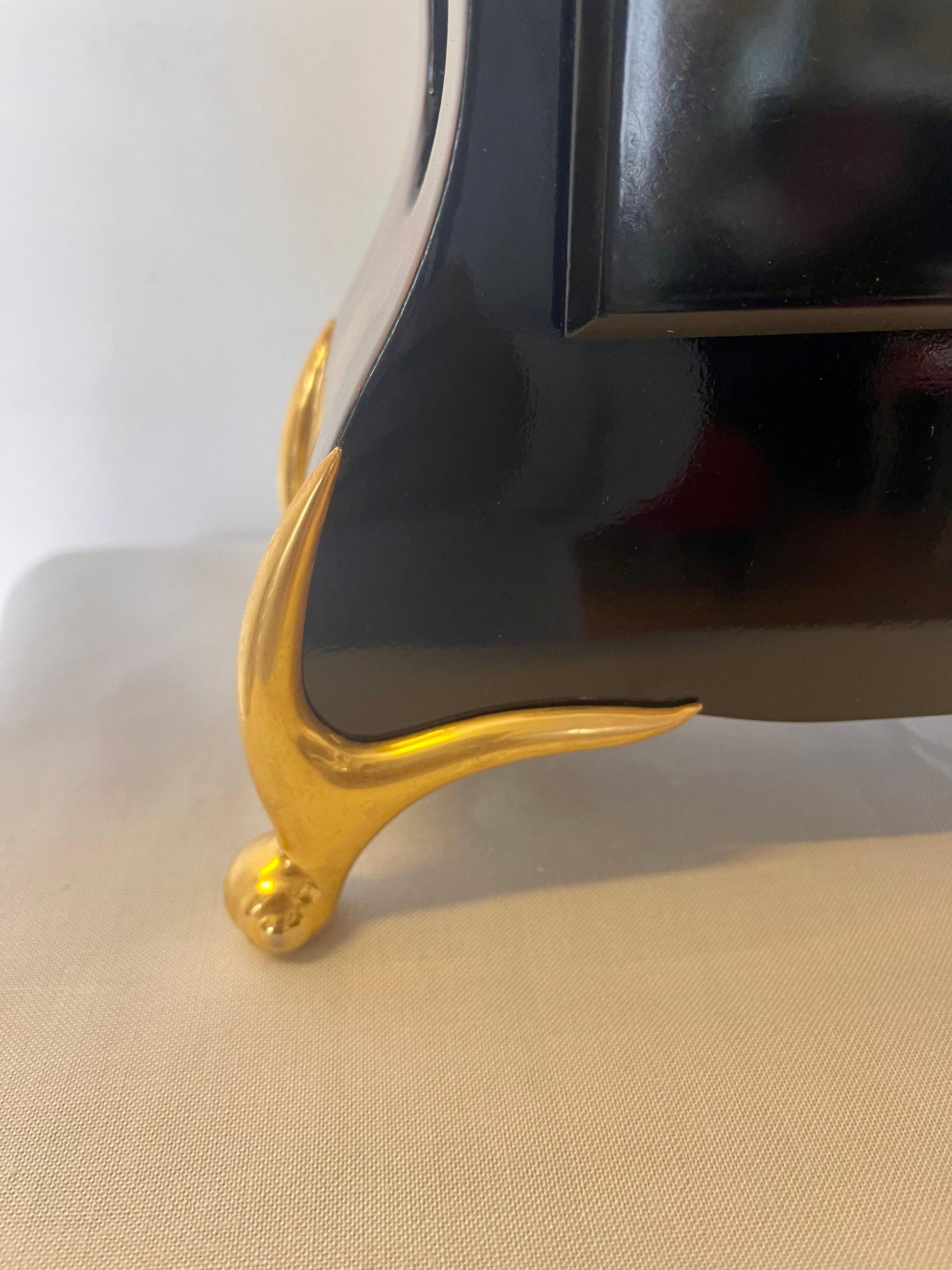 Orologio da tavolo in legno stile francese a batteria anni 90 Nuova